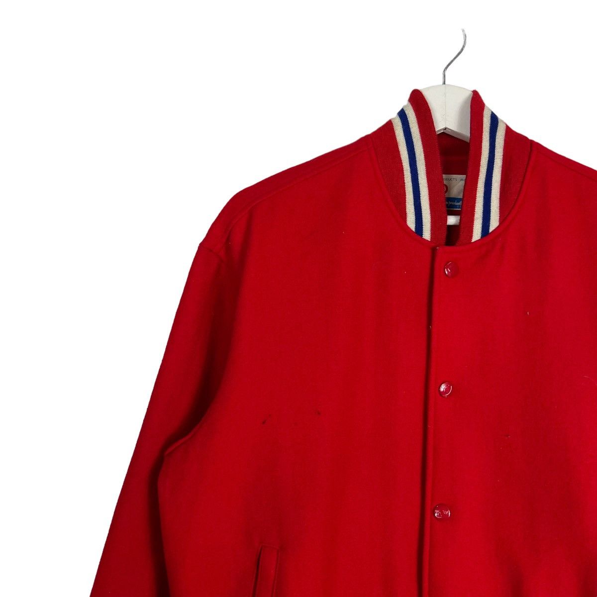 Champion 🔥 1980s VINTAGE CHAMPION VARSITY BOMBER JACKET Size US L / EU 52-54 / 3 - 6 Thumbnail