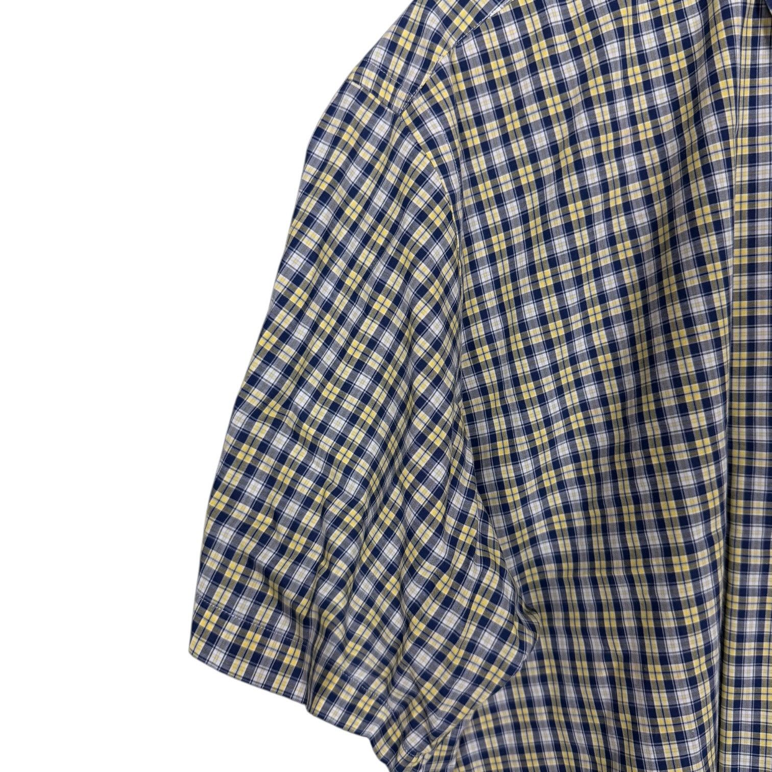 Polo Ralph Lauren Vtg Ralph Lauren Men's Blake Yellow Short Sleeve Button Up L Size US L / EU 52-54 / 3 - 2 Thumbnail