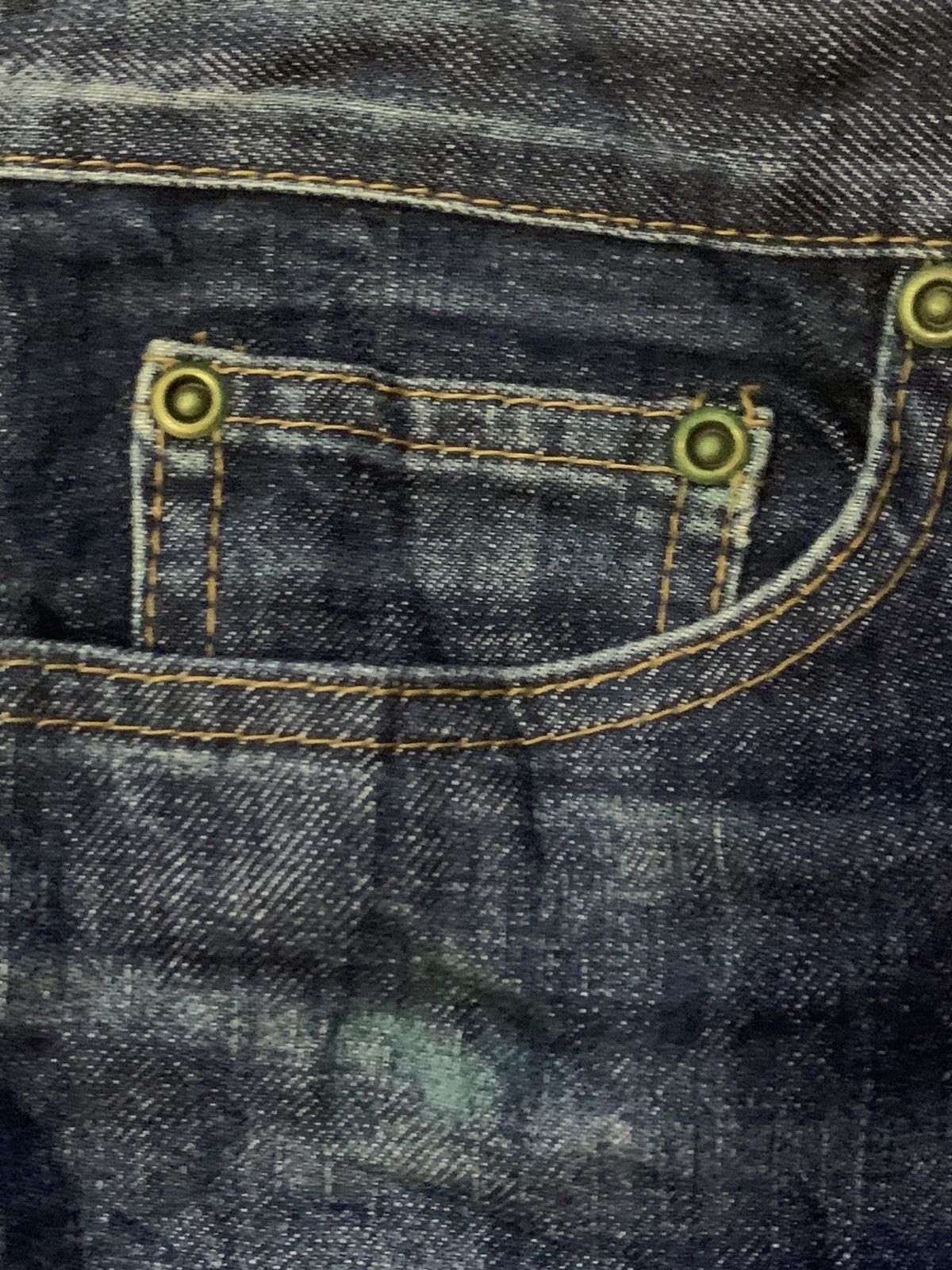 Hysteric Glamour X Oakland Raiders Distress Denim Jeans