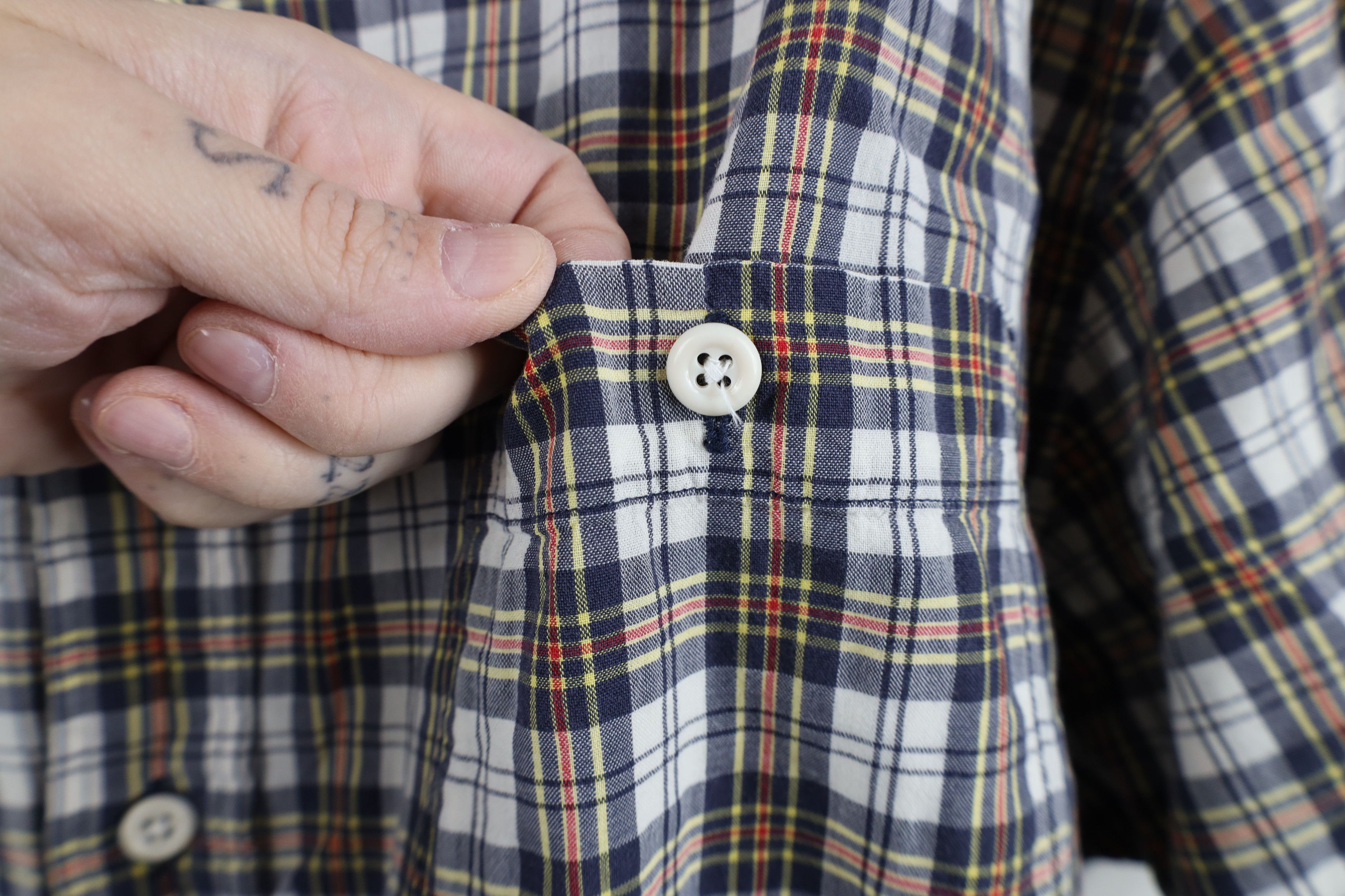 Abercrombie & Fitch Vintage 90s Abercrombie & Fitch Collar Button Shirt Plaid Size US L / EU 52-54 / 3 - 6 Thumbnail