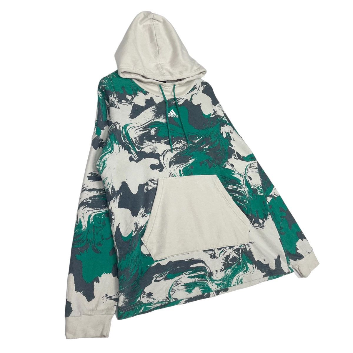 Adidas Adidas Full Print Hoodie Size US XL / EU 56 / 4 - 5 Thumbnail