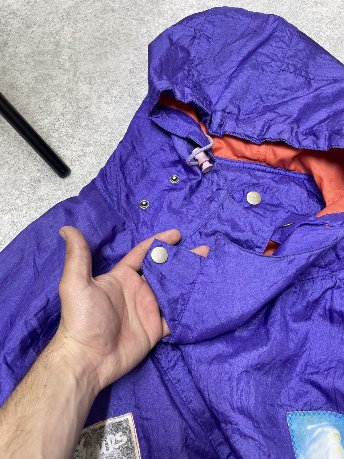 Japanese Brand × Ski-Doo Ultra-Rare Crazy Color Ski Anorak Iconic Color Block Design Size US L / EU 52-54 / 3 - 13 Thumbnail
