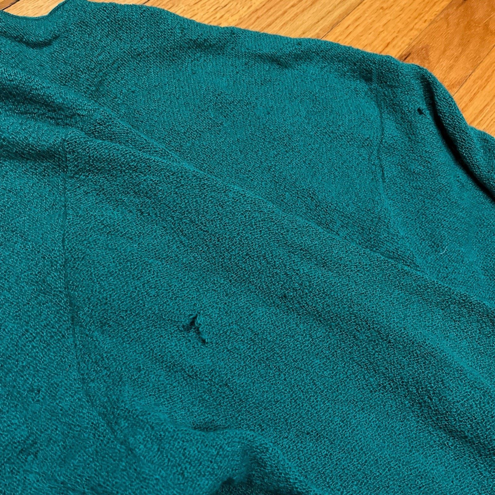 Pendleton VTG Pendleton Cardigan Teal Blue Wool Grunge Distressed Size US XL / EU 56 / 4 - 11 Thumbnail