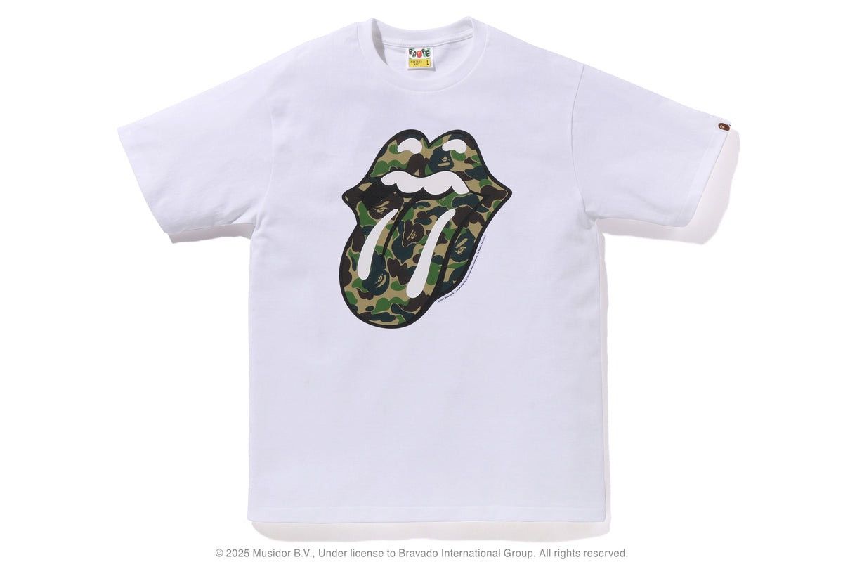 Bape BAPE x Rolling Stones Tee White Size US XXL / EU 58 / 5 - 2 Thumbnail