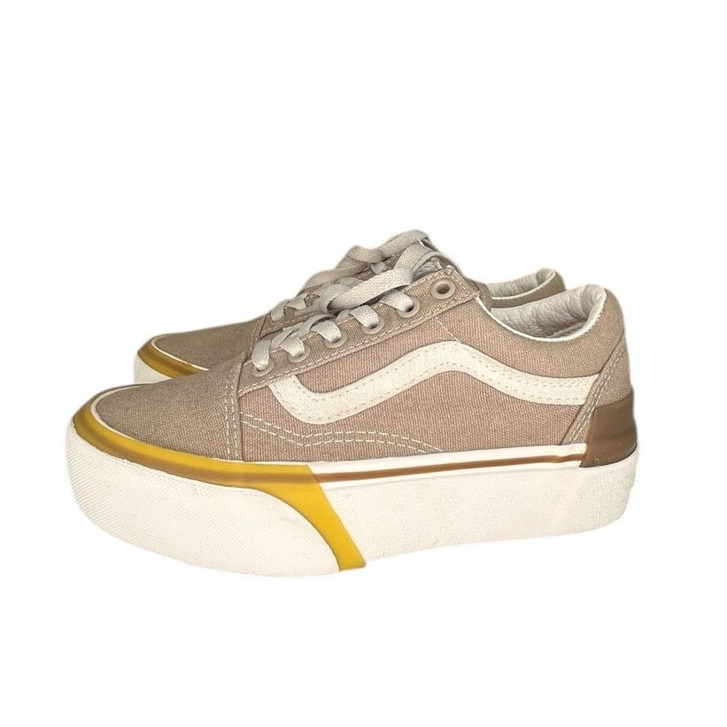 Vans Old Skool Stackform Shoes Sneakers Size 5 Gray Bin36 in Grey, Women's