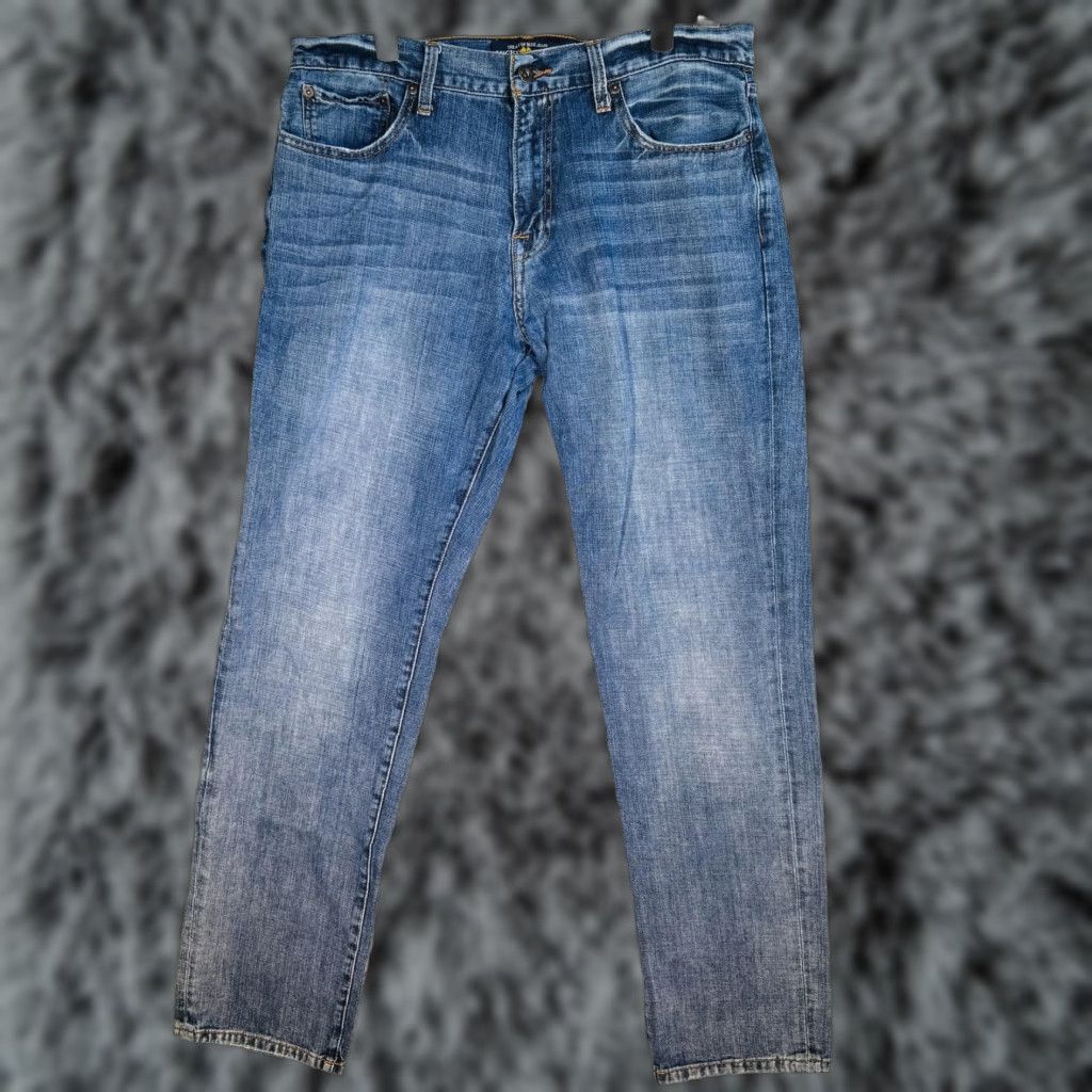 Lucky Brand Lucky Brand 221 Original Straight Jeans Mens 36x34 Blue Light Wash Denim Size US 36 / EU 52 - 1 Thumbnail