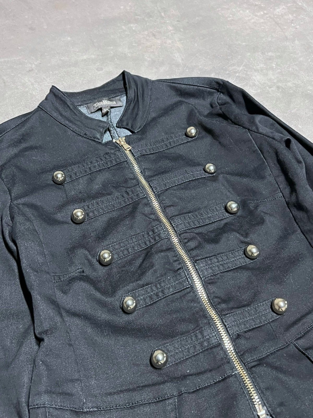 Hedi Slimane Napoleon Indie Sleaze Vintage Cropped Jacket Size M / US 6-8 / IT 42-44 - 4 Thumbnail