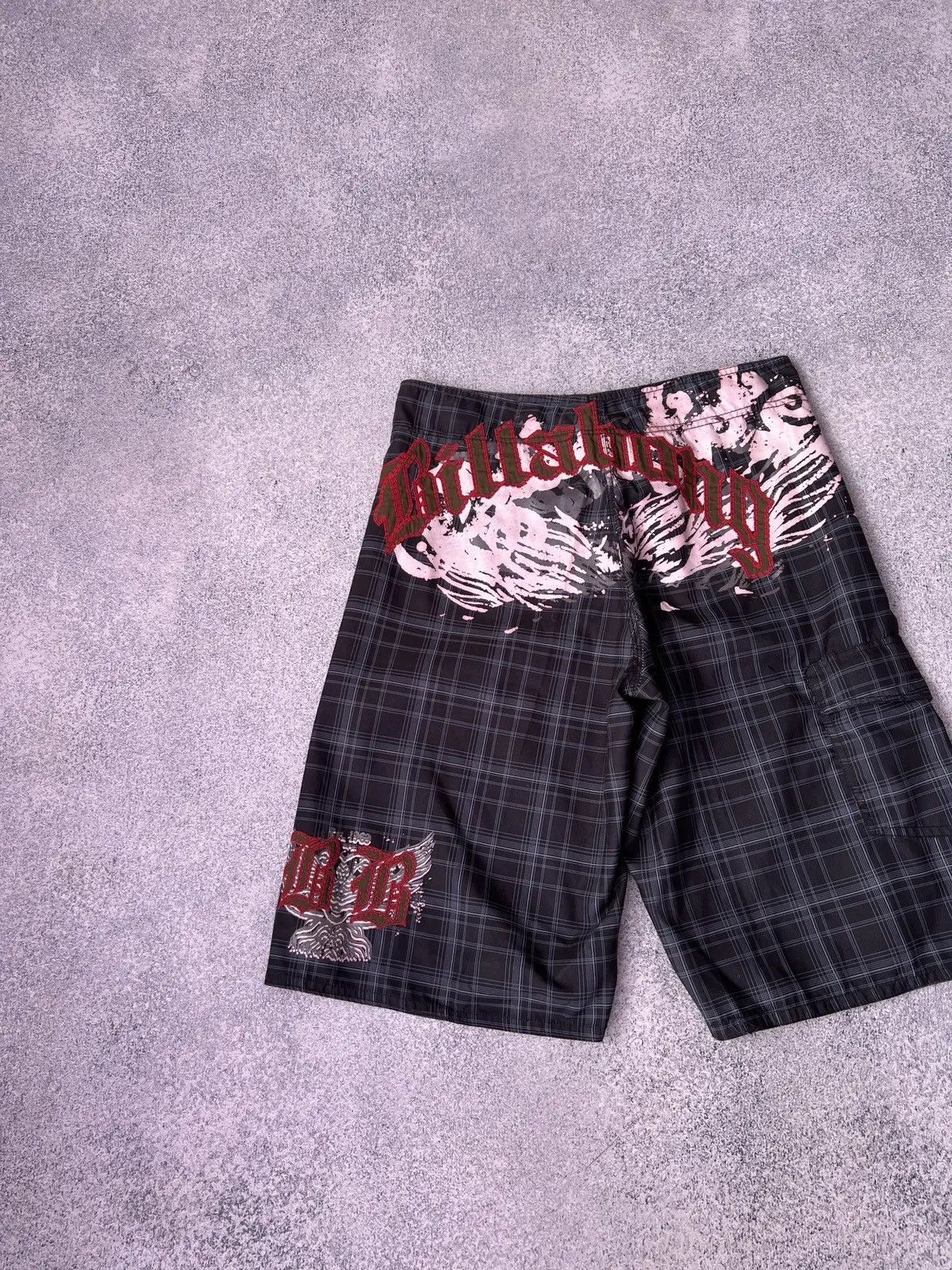 Billabong × Vintage Vintage Billabong Y2k Ed Hardy Style shorts Size US 32 / EU 48 - 7 Thumbnail
