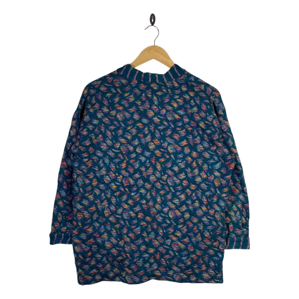 Missoni Vintage Missoni Patterned Knit Cardigan Jacket Italian Size M / US 6-8 / IT 42-44 - 4 Thumbnail