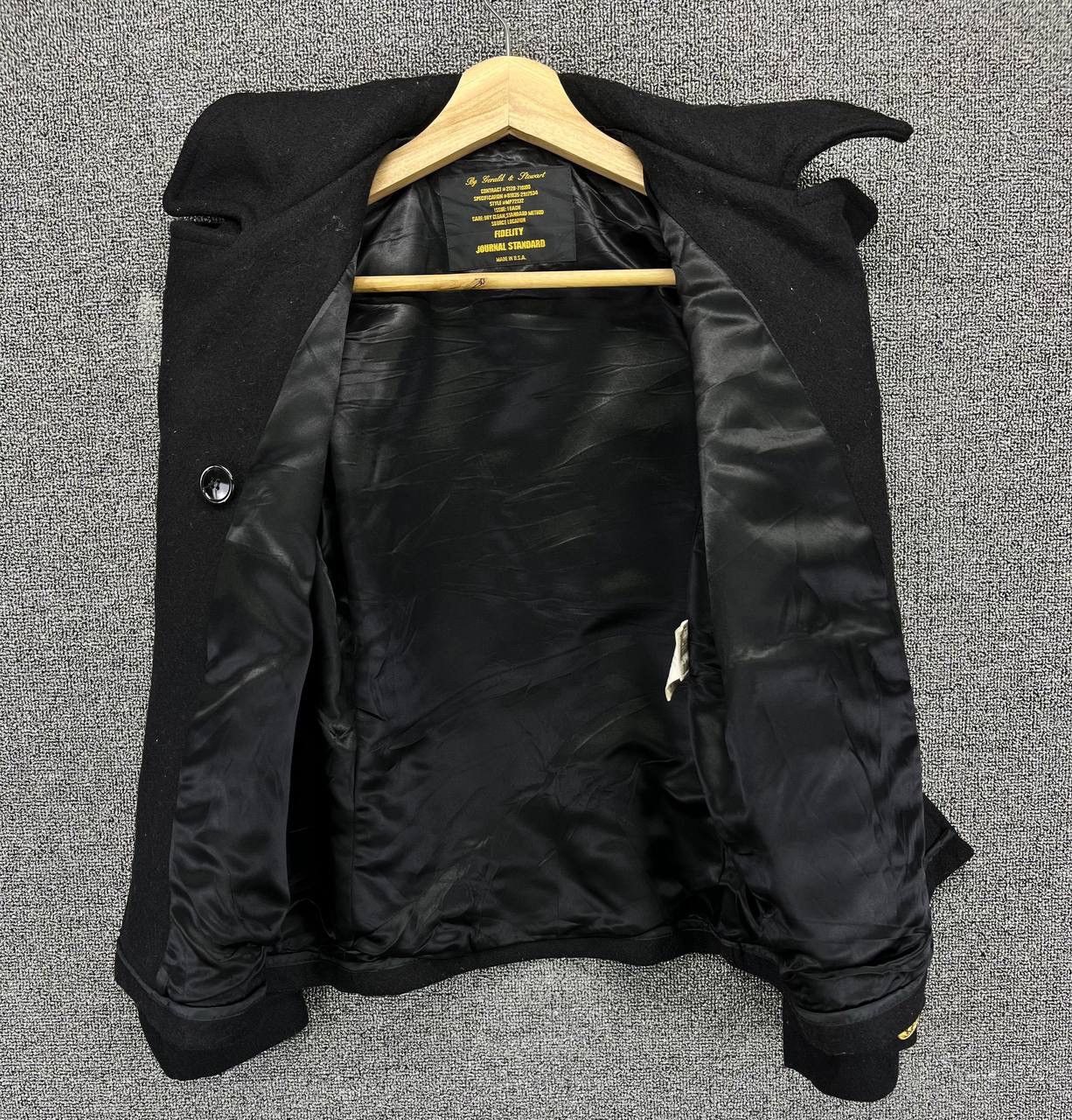 Fidelity Vintage Fidelity X Journal Standard Black Wool Jacket Size S / US 4 / IT 40 - 5 Thumbnail