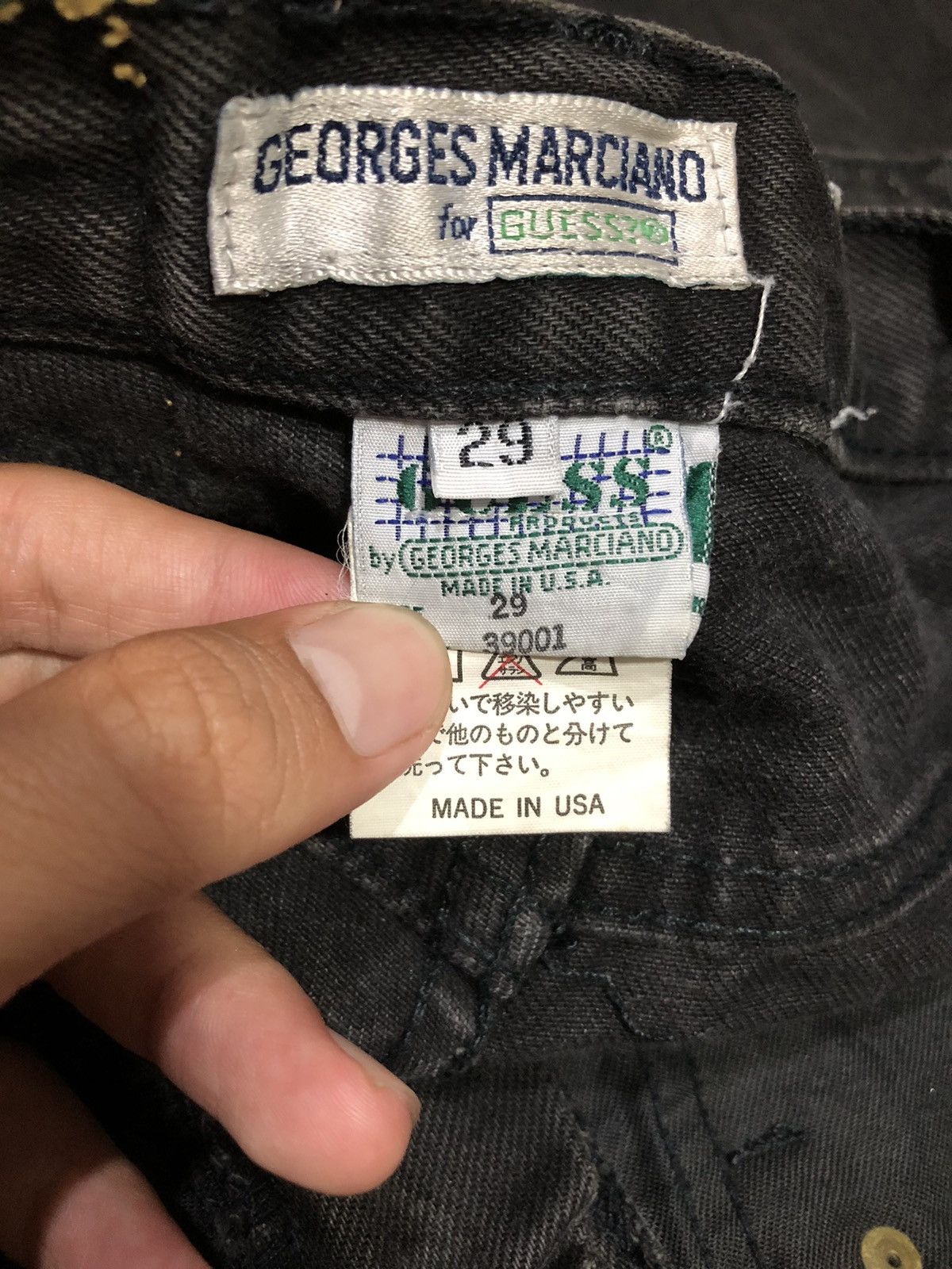 Georges Marciano × Guess × Vintage 80’s Georges Marciano For Guess Denim Size US 29 - 11 Thumbnail