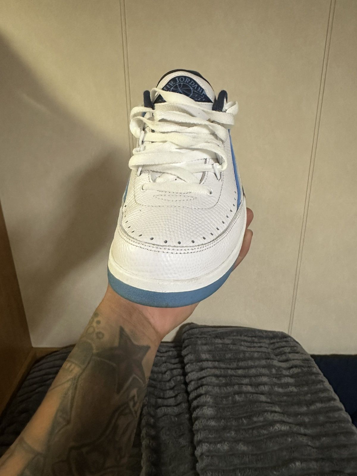 Jordan Brand Jordan Retro 2 Navy Blue Size US 11 / EU 44 - 2 Thumbnail