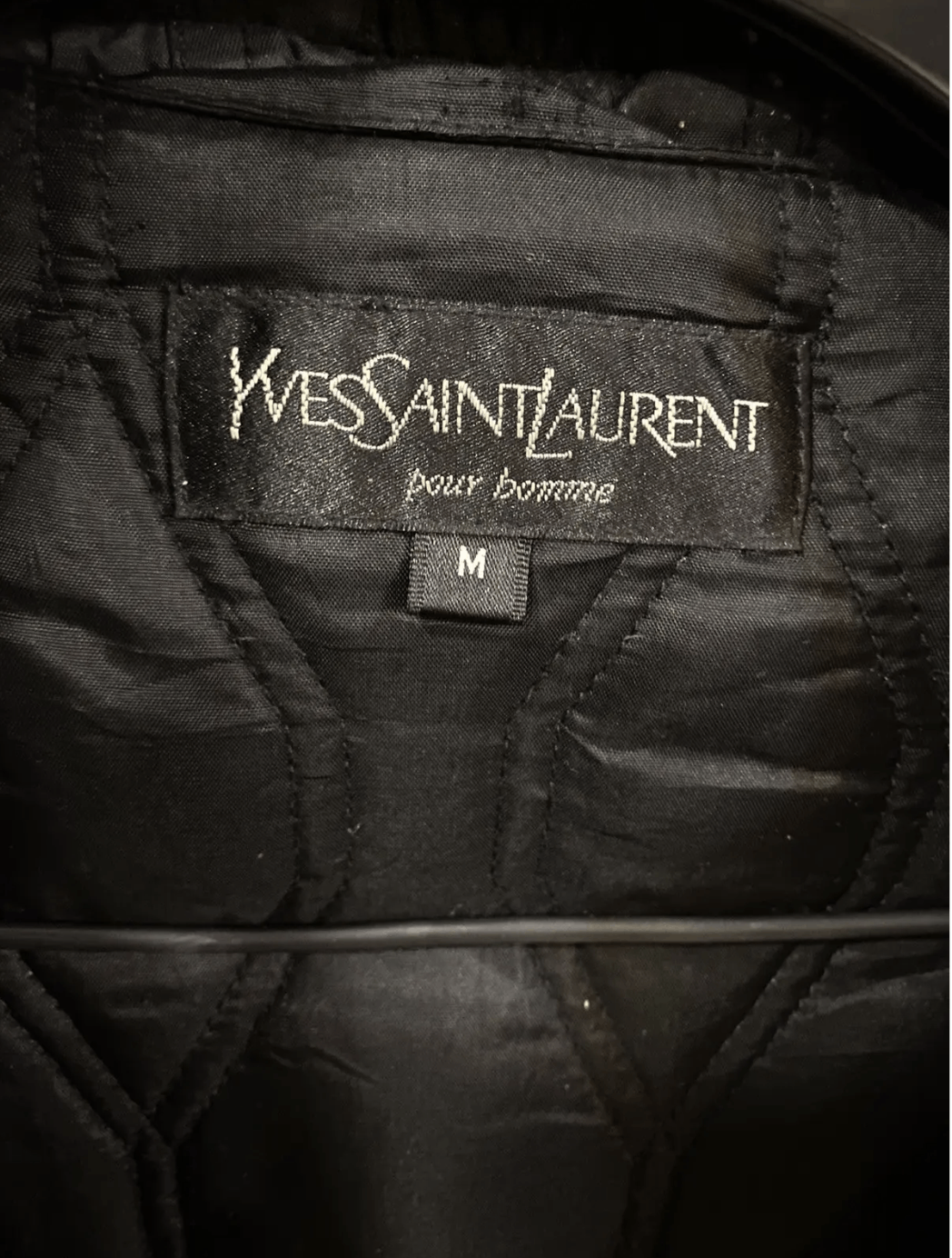 Vintage × Yves Saint Laurent Warm YSL Jacket Black Long Saint Laurent Parka Bomber winter Size US M / EU 48-50 / 2 - 8 Thumbnail