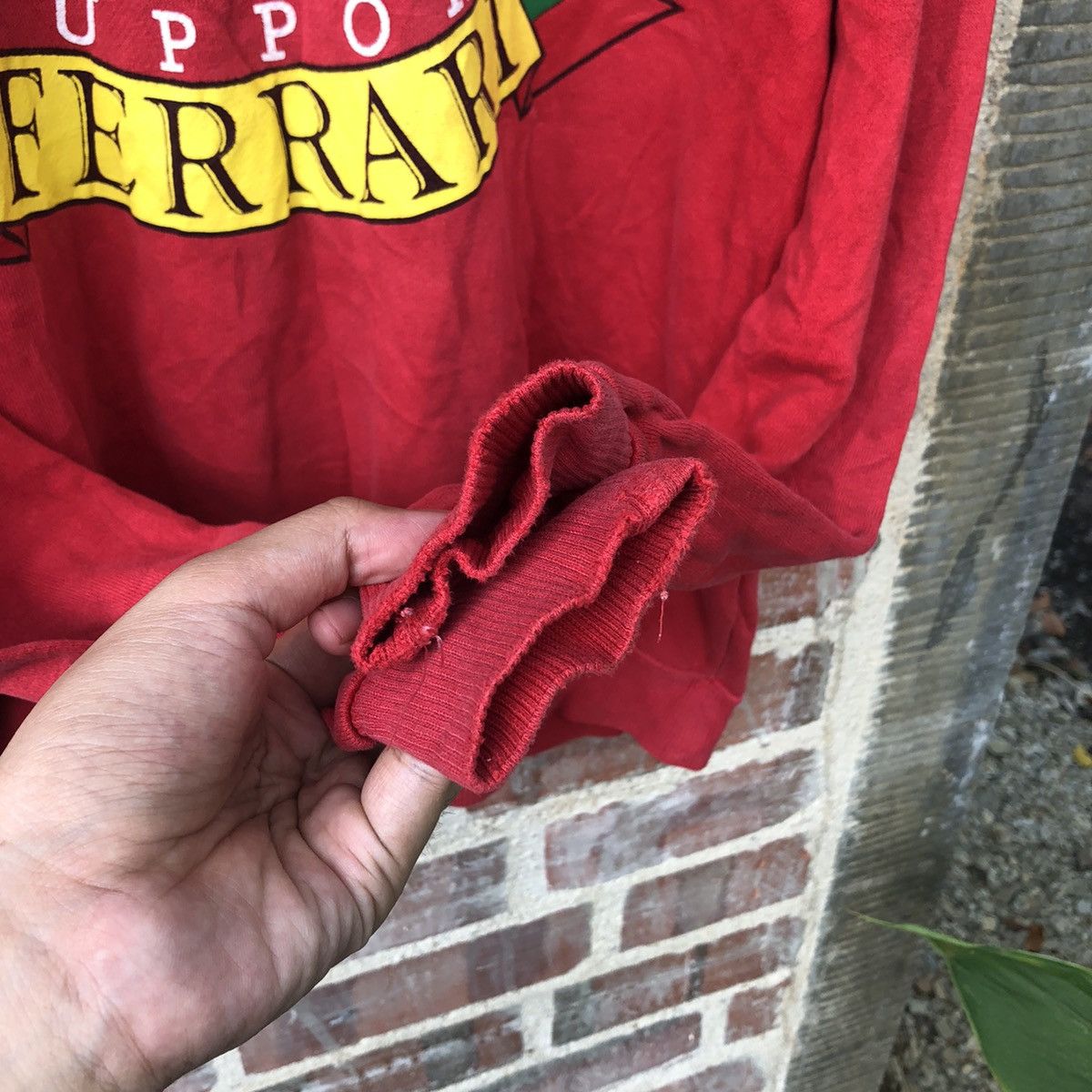 Ferrari × Vintage Vintage Ferrari Magneti Marelli Crewneck With Big Logo 🍒 Size US M / EU 48-50 / 2 - 5 Thumbnail