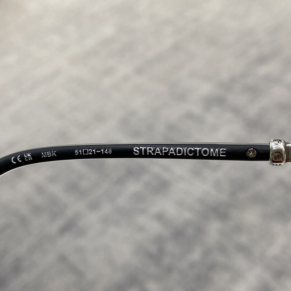 Chrome Hearts CHROME HEARTS STRAPADICTOME MATTE BLACK Size ONE SIZE - 11 Thumbnail