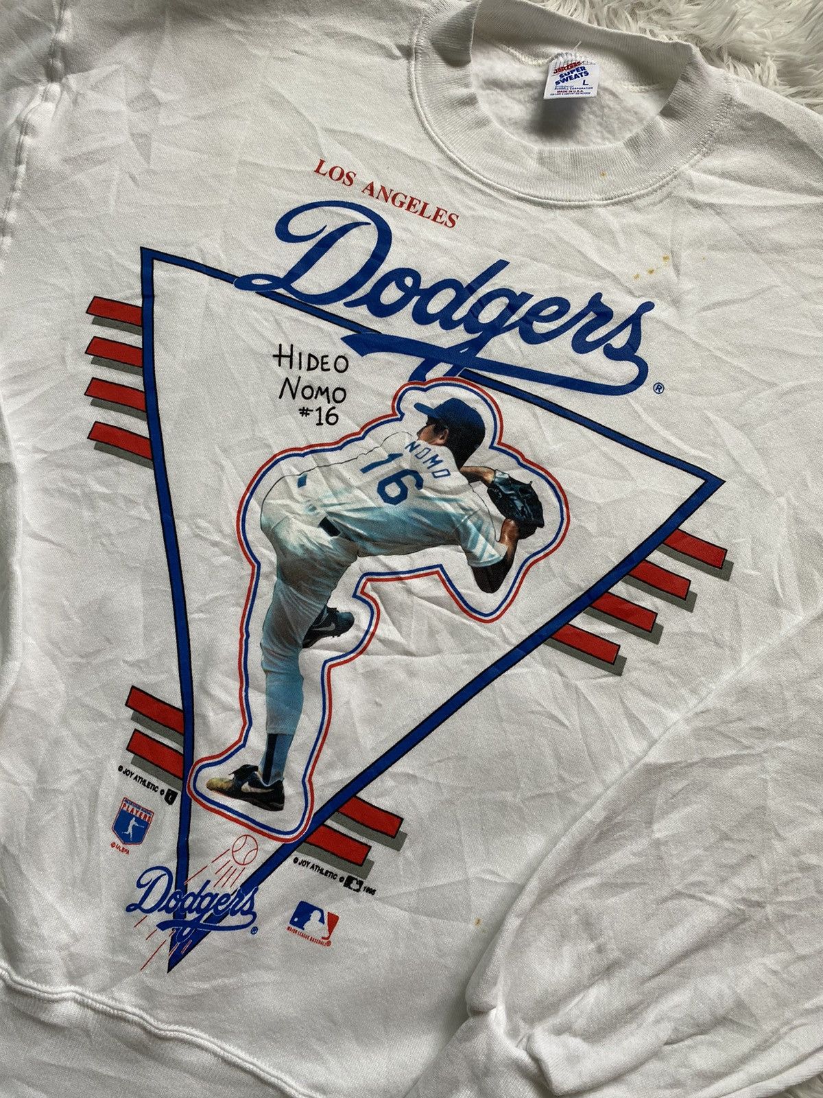 MLB × Vintage Vintage La Dodgers Hideo Nomo Size US L / EU 52-54 / 3 - 2 Thumbnail