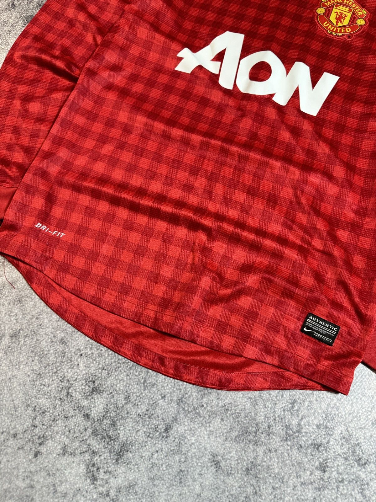 Nike Vintage Nike Manchester United Soccer Long Jersey Blokecore Size US S / EU 44-46 / 1 - 4 Thumbnail