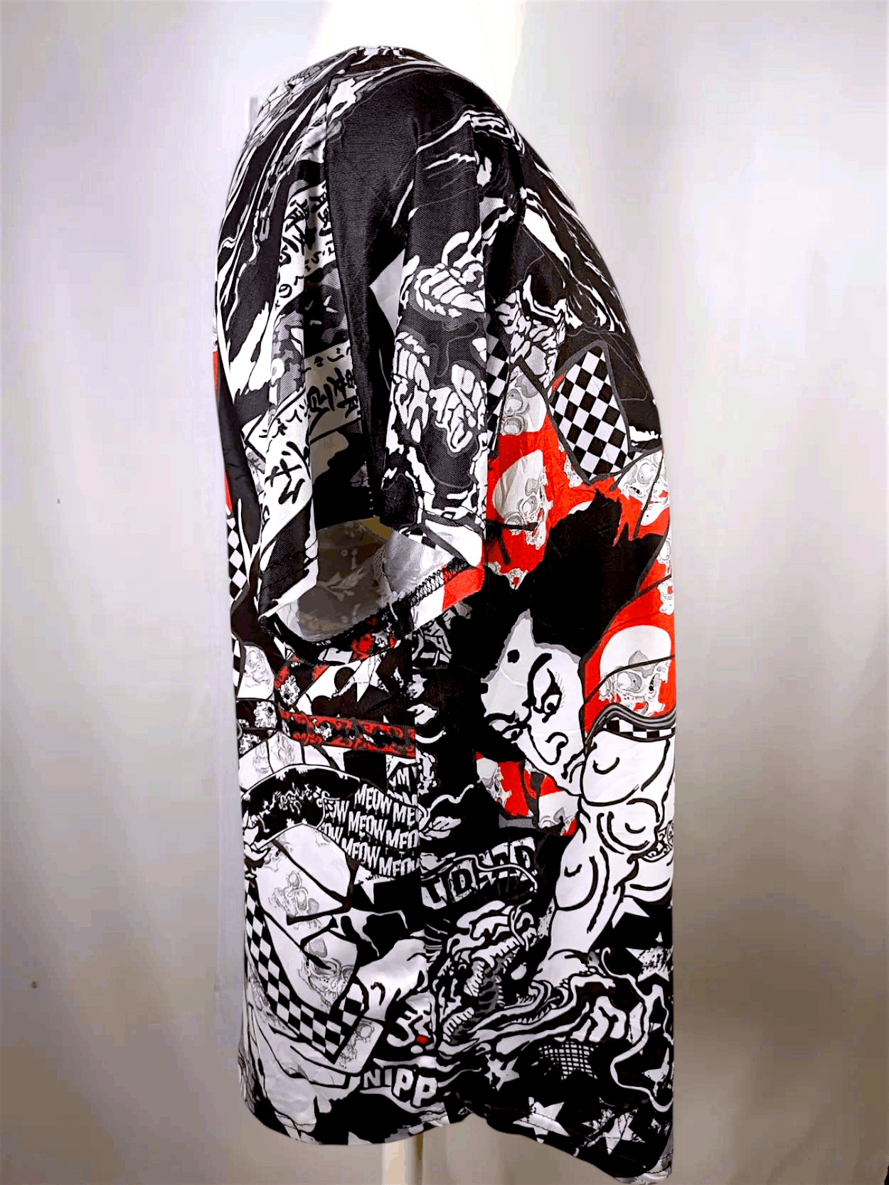 Japanese Brand VINTAGE ACDC RAG Samurai Harajuku Is Not Dead Full print Size US L / EU 52-54 / 3 - 14 Thumbnail