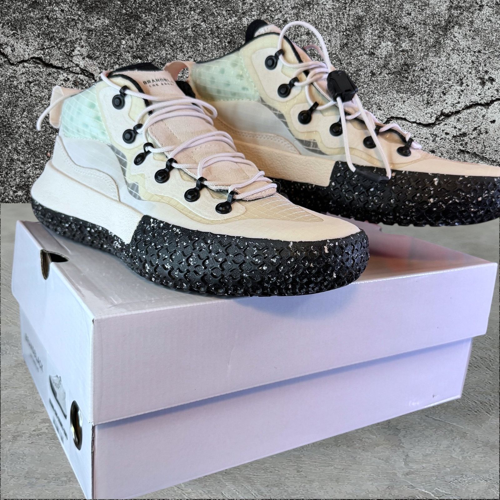 Brandblack •NEW• BRANDBLACK SANSIN EVO | M258BB |OFF-WHITE/BLACK • 7M Size US 7 / EU 40 - 3 Thumbnail