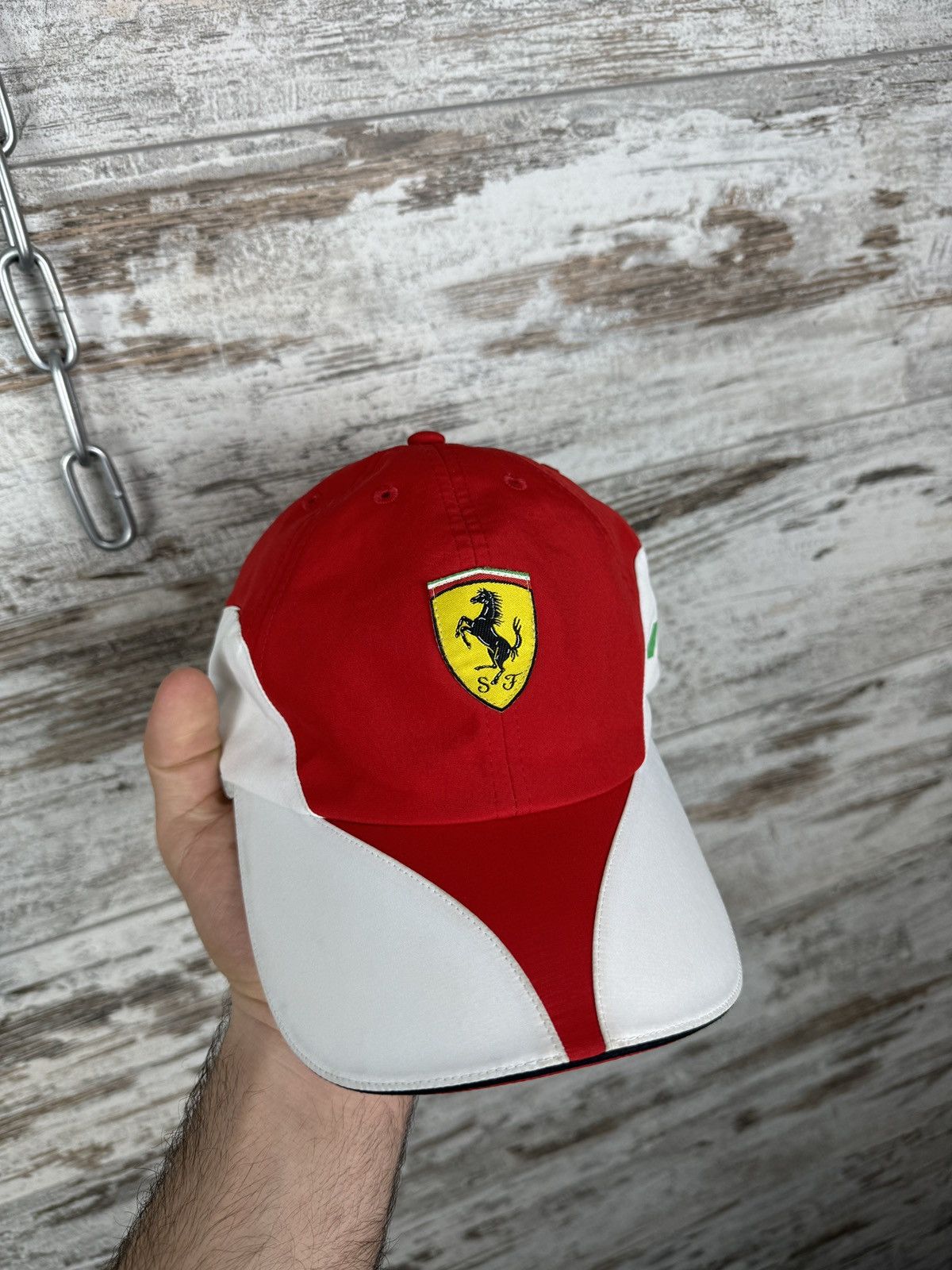 Ferrari × Puma Mens Vintage Puma Ferrari Italy cap hats hat Italia racing Size ONE SIZE - 1 Thumbnail