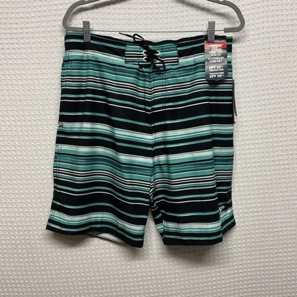 Speedo NWT Speedo Bondi Eco 4-Way UPF 50+ Board/Swim Shorts Men L Size US 34 / EU 50 - 13 Thumbnail
