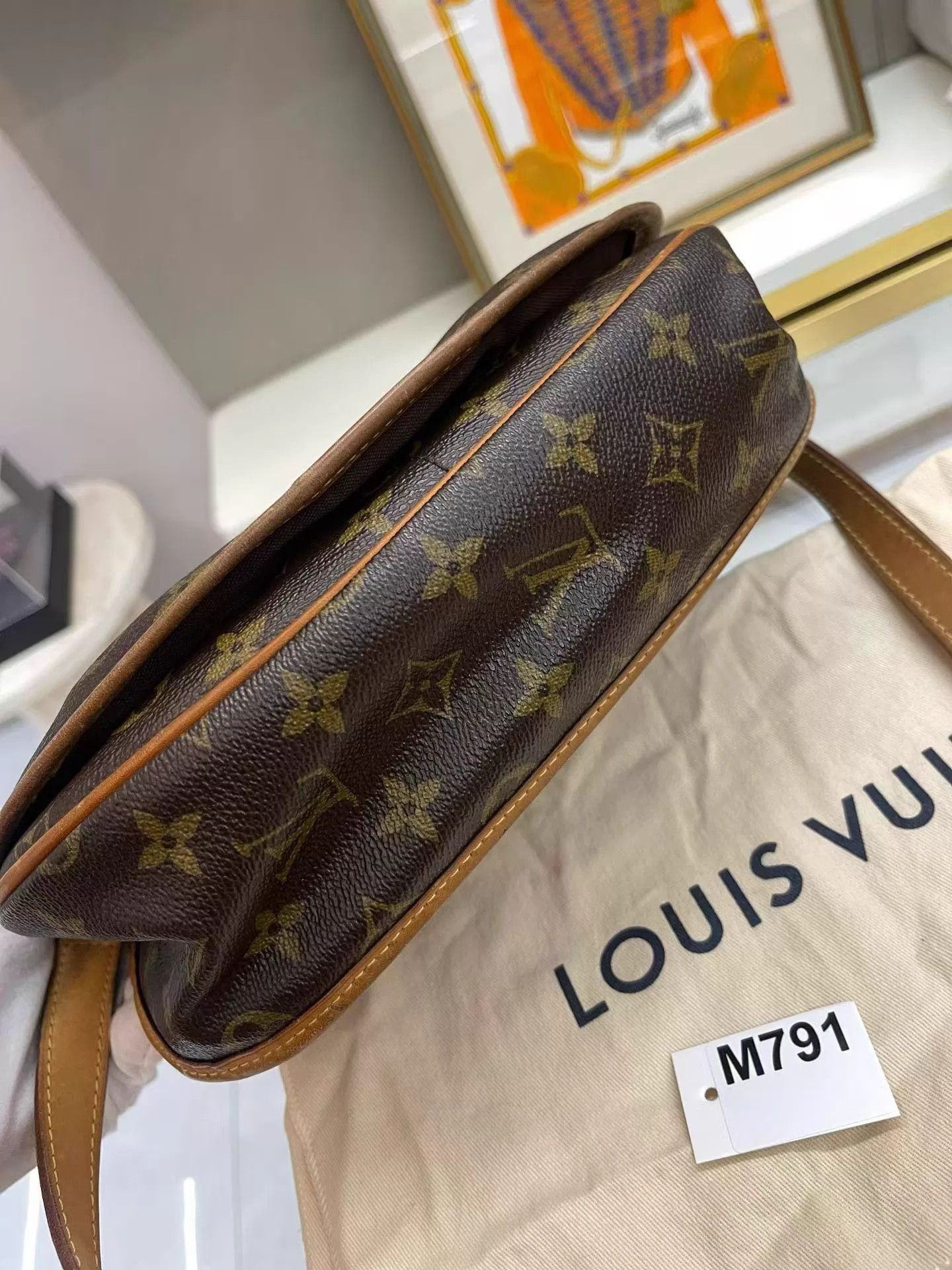 Louis Vuitton Louis Vuitton Pumpkin PM Bag 28x21x8 Good Condition Size ONE SIZE - 2 Thumbnail