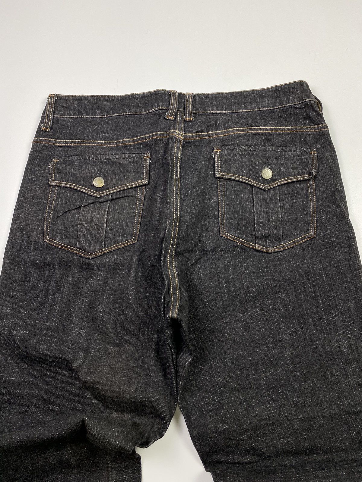 If Six Was Nine japanese brand navy natural jeans denim numbernine Size US 34 / EU 50 - 8 Thumbnail