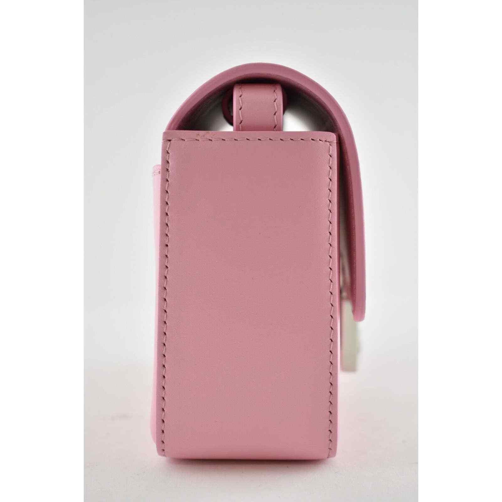 Givenchy Givenchy Mini Leather Silver Flap Crossbody Shoulder Bag Size ONE SIZE - 6 Thumbnail