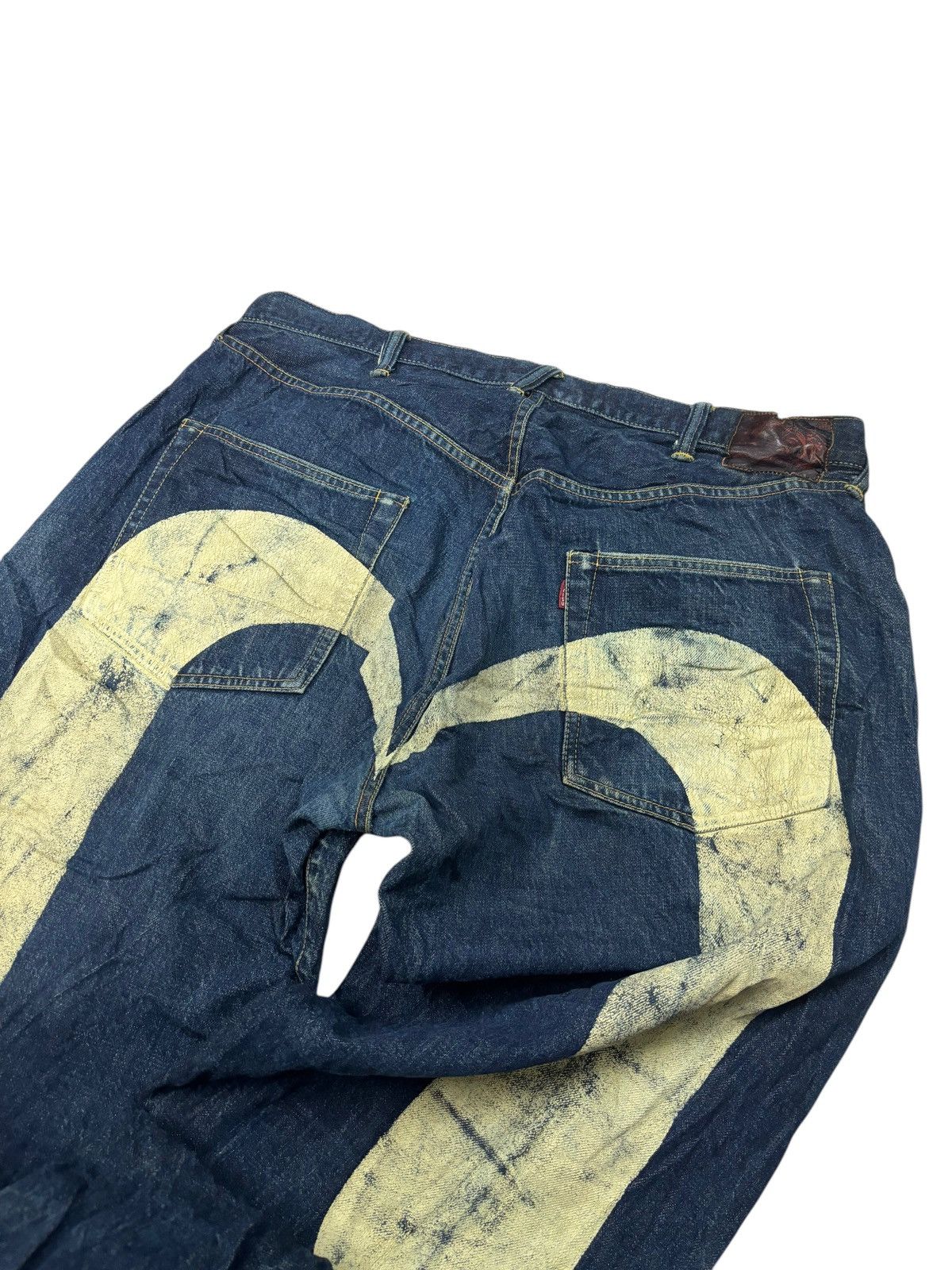 Evisu EVISU DAICOCK SELVEDGE JEANS VINTAGE SIZE 40 Size US 40 / EU 56 - 5 Thumbnail