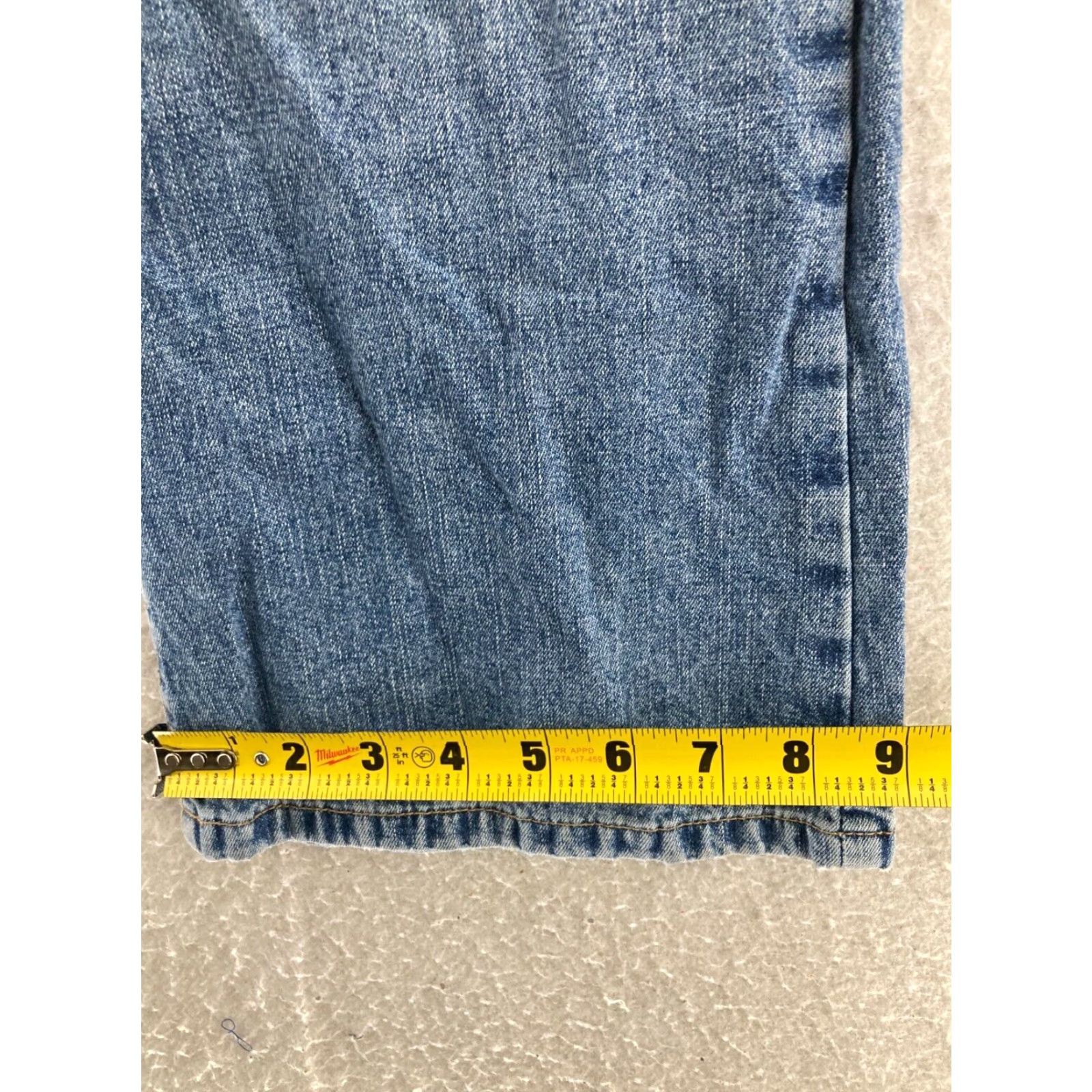 Lucky Brand VINTAGE Lucky Brand Jeans Womens 12/31 Denim Blue 5-Pocket Classic Fit 31in Inseam, USA Made Dungarees Size 34" / US 12 / IT 48 - 6 Thumbnail