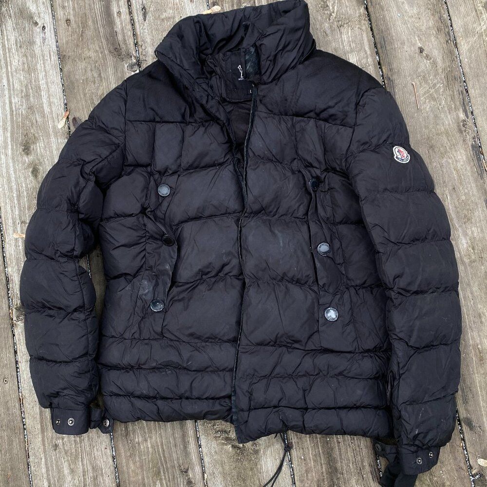 Moncler Vintage Moncler Grenoble Down Puffer Jacket Large Black WOR Size US L / EU 52-54 / 3 - 1 Thumbnail