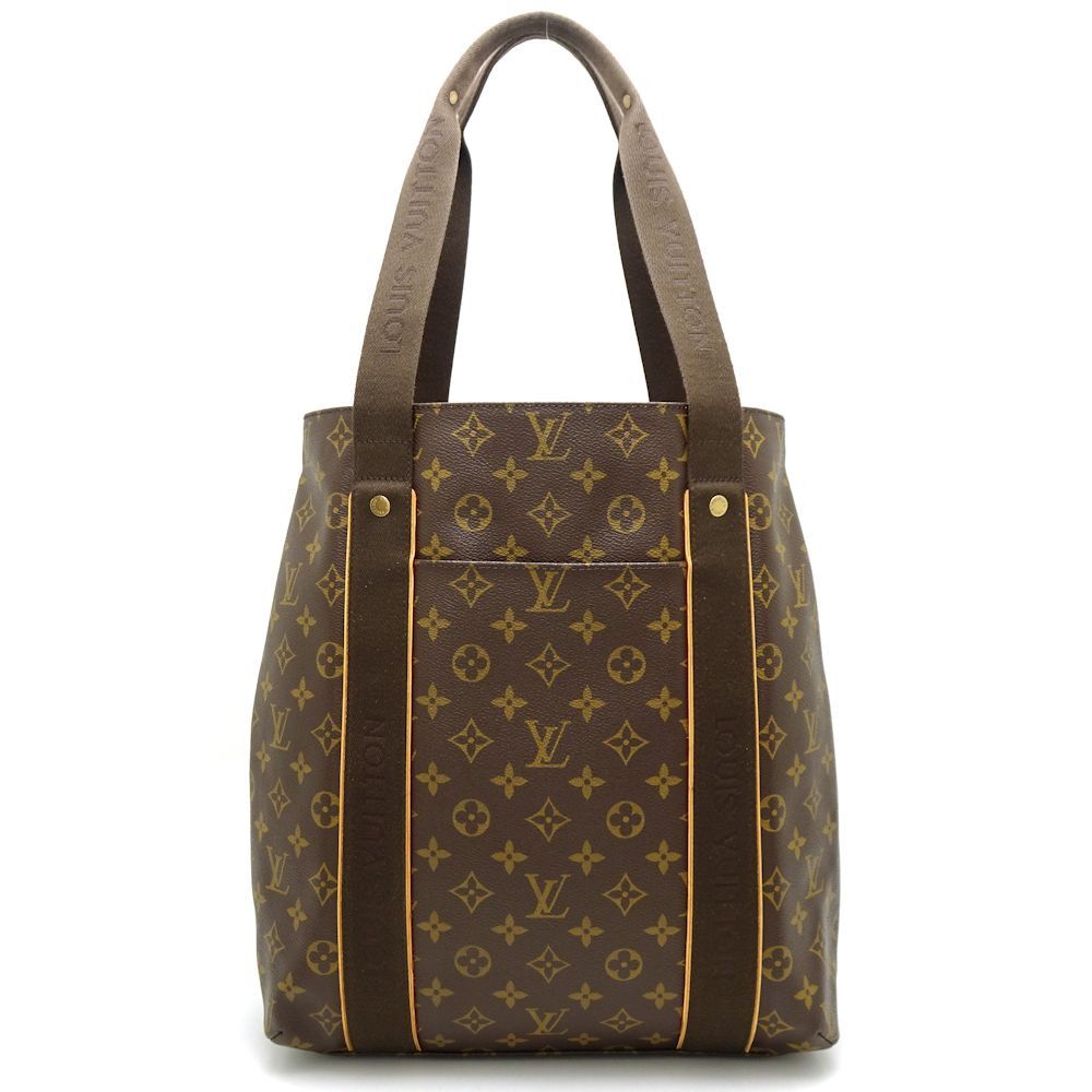 Louis Vuitton Beaubourg Tote Monogram Shoulder Bag Brown