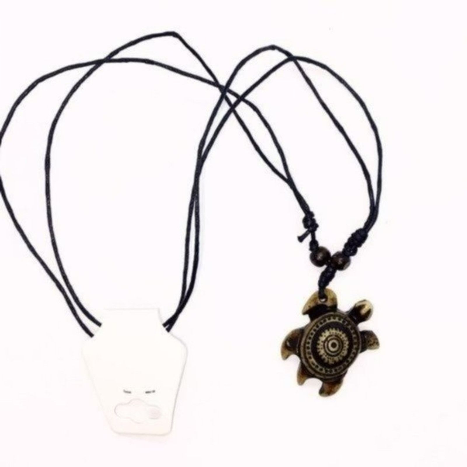 Other Boho Sea Turtle Leather Cord Necklace Size ONE SIZE - 2 Thumbnail