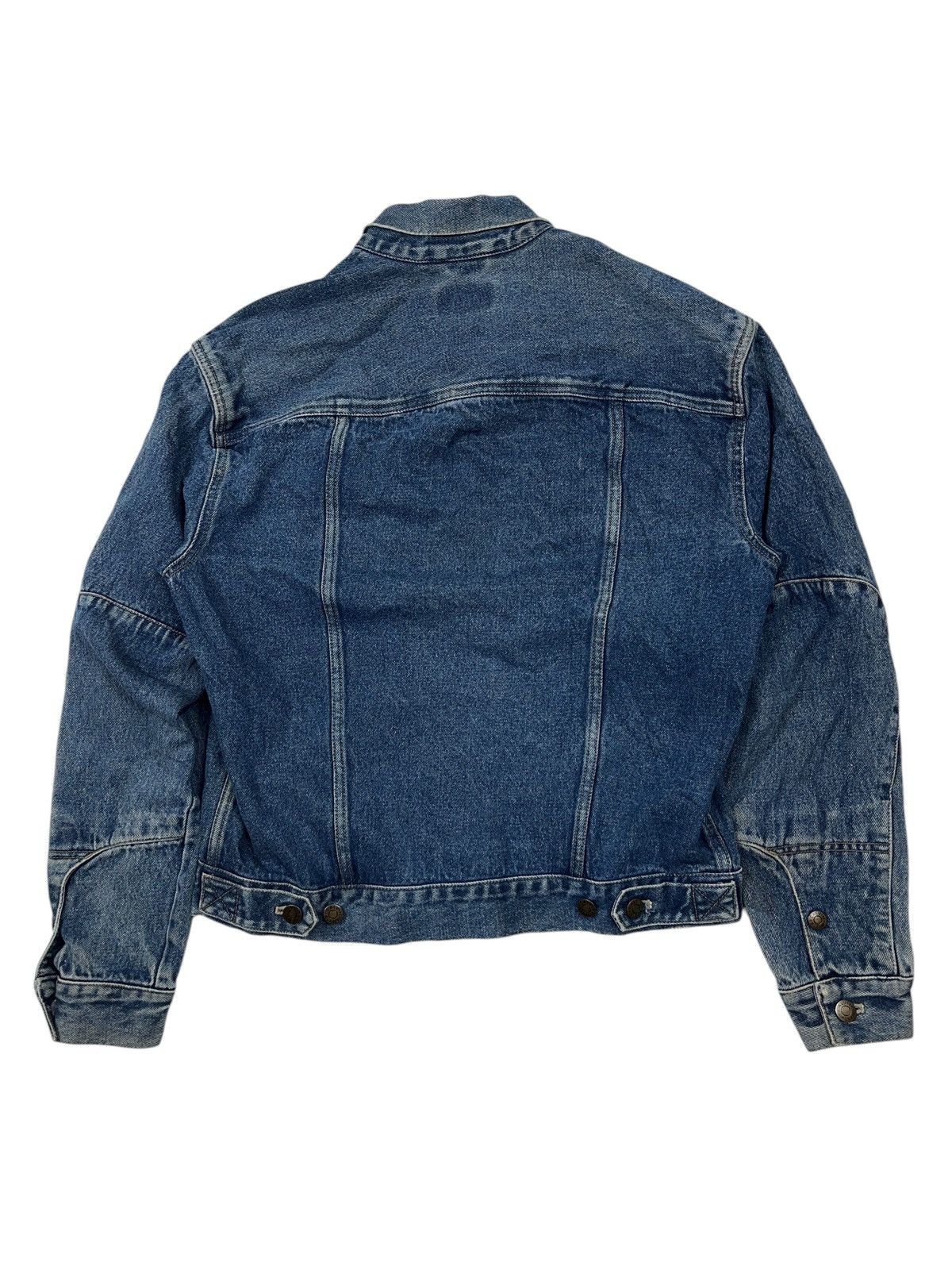 Calvin Klein × Vintage Vintage 80s Calvin Klein Denim Jacket Scovill Buttons Size US M / EU 48-50 / 2 - 2 Thumbnail