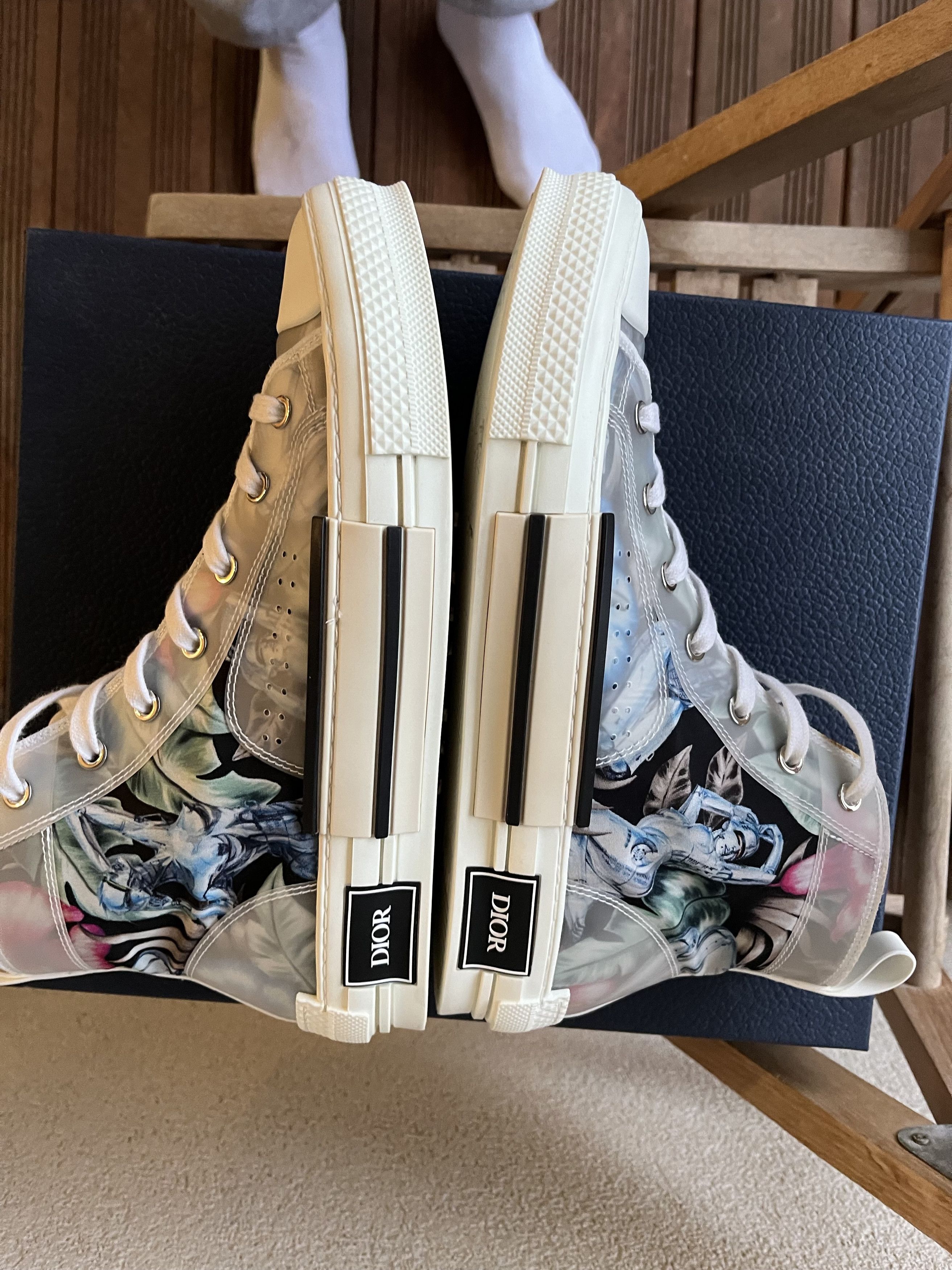 Dior Dior X Sorayama B23 Limited Edition High Top Sneaker Size US 8.5 / EU 41-42 - 5 Thumbnail