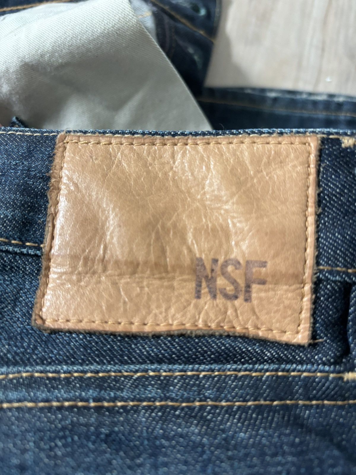 NSF 2000s straight fit Japanese Selvedge Denim Size US 32 / EU 48 - 8 Thumbnail