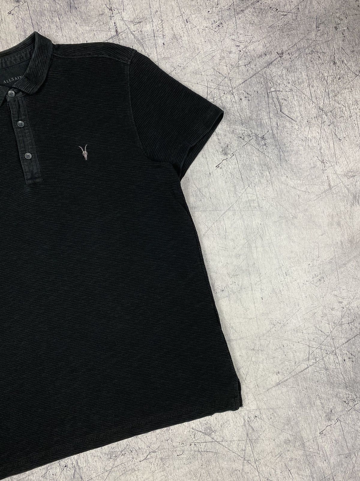 Allsaints Allsaints Designer Luxury Basic Polo Shirt Size US S / EU 44-46 / 1 - 3 Thumbnail