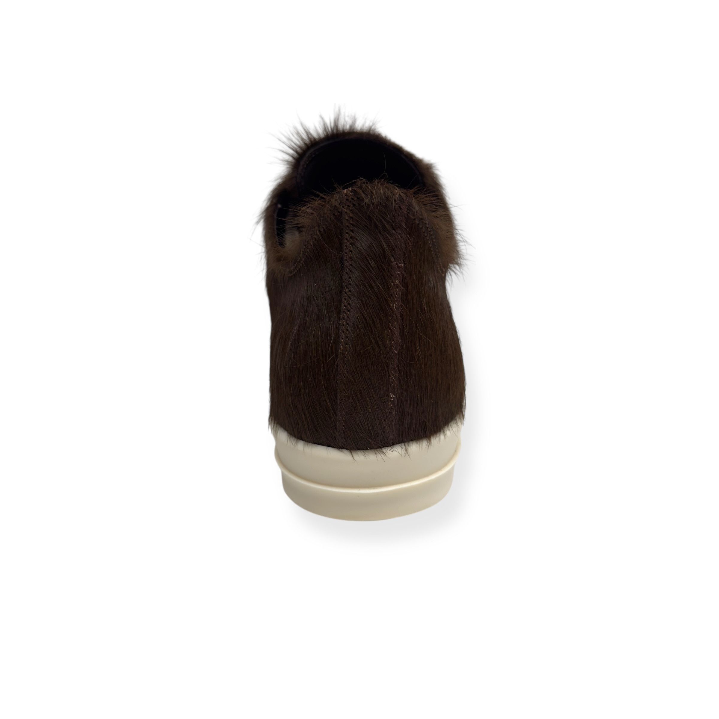 Rick Owens RICK OWENS PONY HAIR LOW TOP SNEAKER BROWN 41.5 / UK7.5 Size US 8.5 / EU 41-42 - 4 Thumbnail