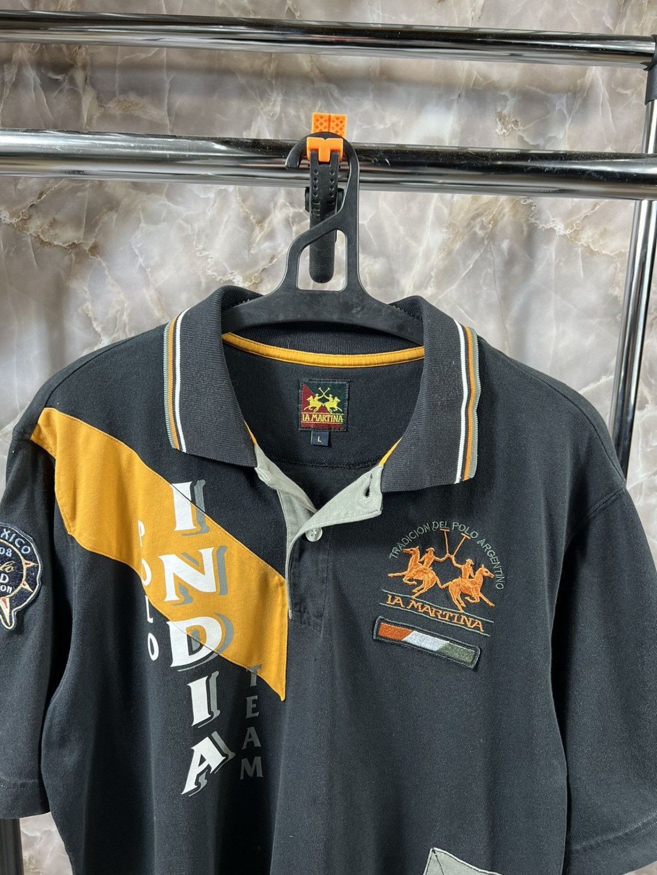 Vintage Vintage La Martina Polo Ralph Style Size US L / EU 52-54 / 3 - 3 Thumbnail