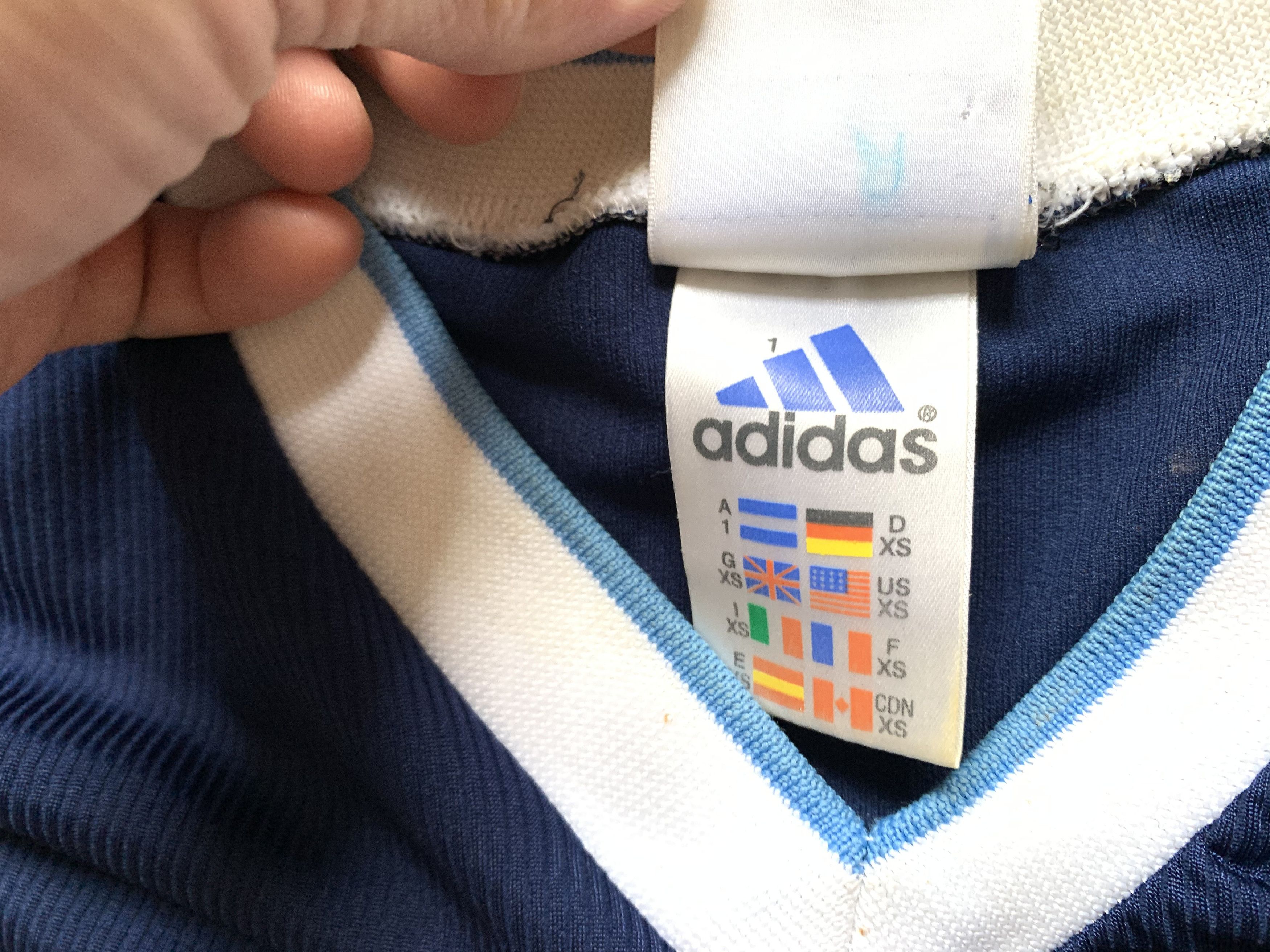 Adidas × Vintage Rare Adidas Argentina National Teams Football Shirt Size US XS / EU 42 / 0 - 8 Thumbnail