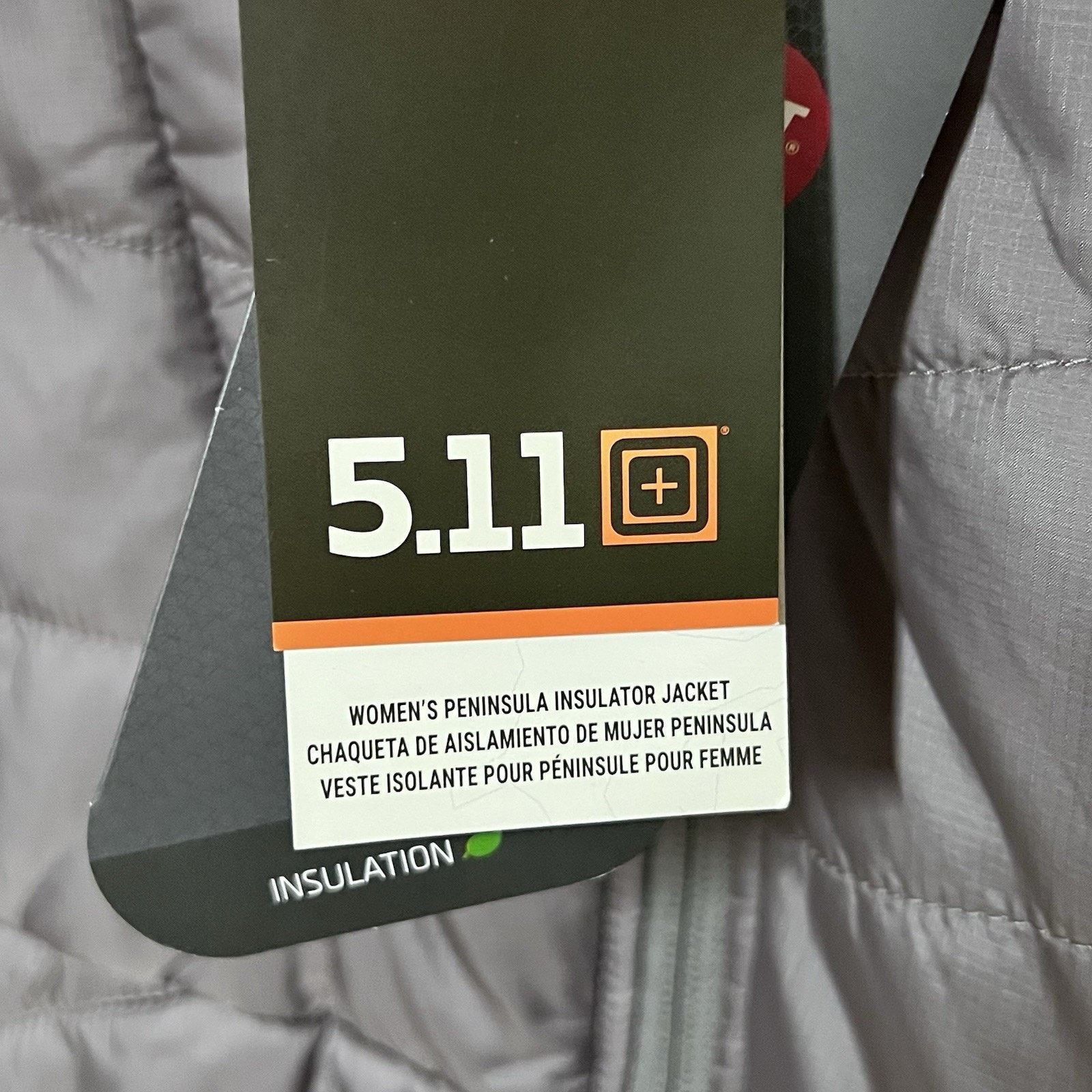 Other NWT 5.11 Tactical Womens XL Grey Peninsula Puffer Jacket Size XL / US 12-14 / IT 48-50 - 8 Thumbnail