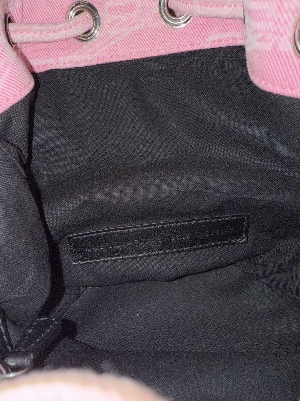 Balenciaga Balenciaga Le Cagole XS Bucket Bag BB Monogram Denim Size ONE SIZE - 7 Thumbnail