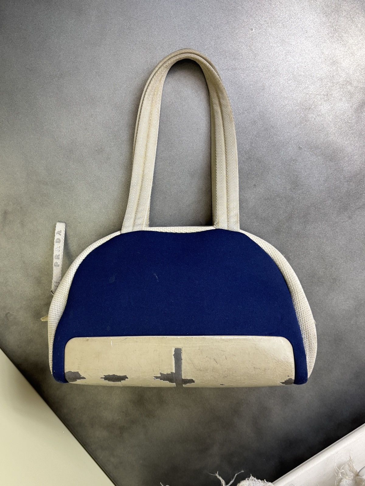 Prada × Vintage S/S 2000 Prada Sport Bag Vintage Prada Bag Mesh Linea Rossa Size ONE SIZE - 19 Thumbnail
