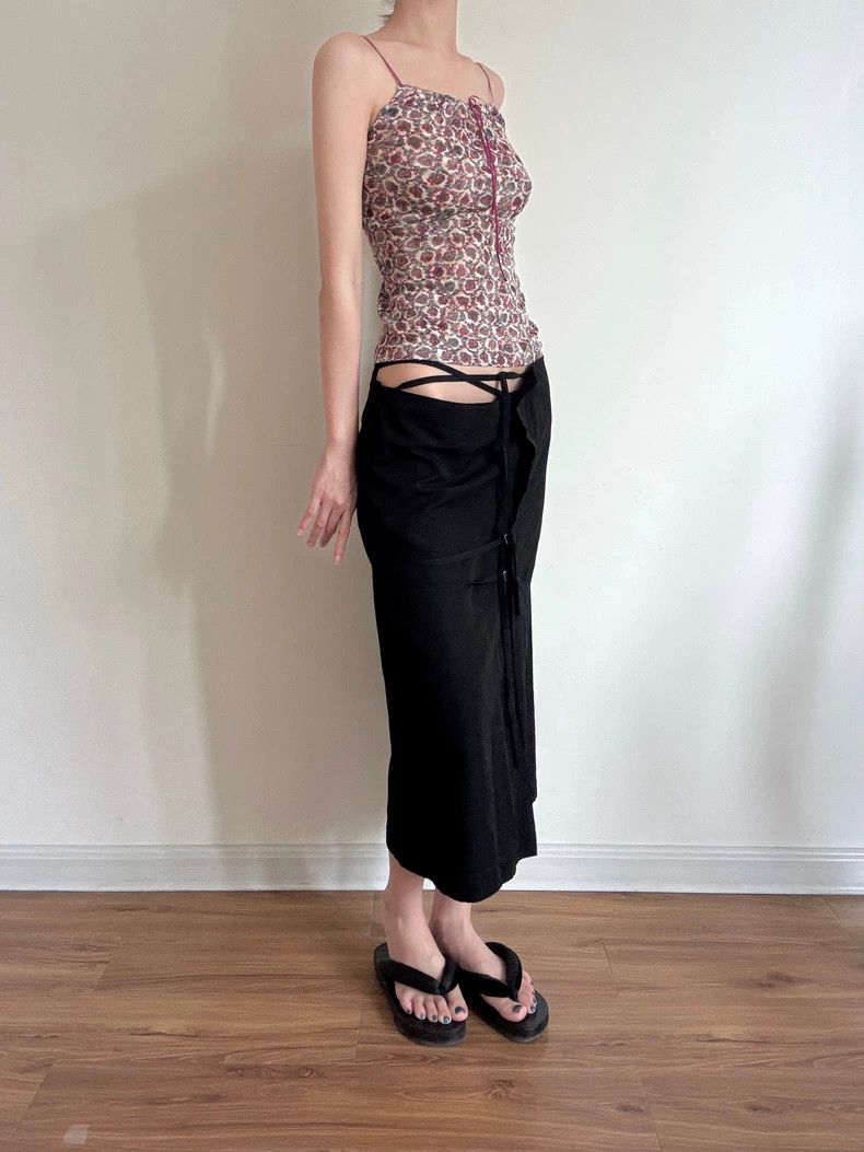 Y's Y's Strap Skirt Size 25" / US 0 / IT 36 - 2 Thumbnail
