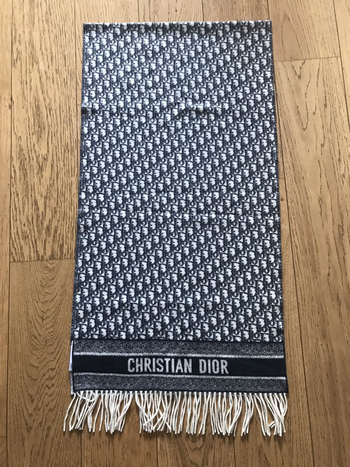 Dior CHRISTIAN DIOR CASHMERE SCARF Size ONE SIZE - 3 Thumbnail