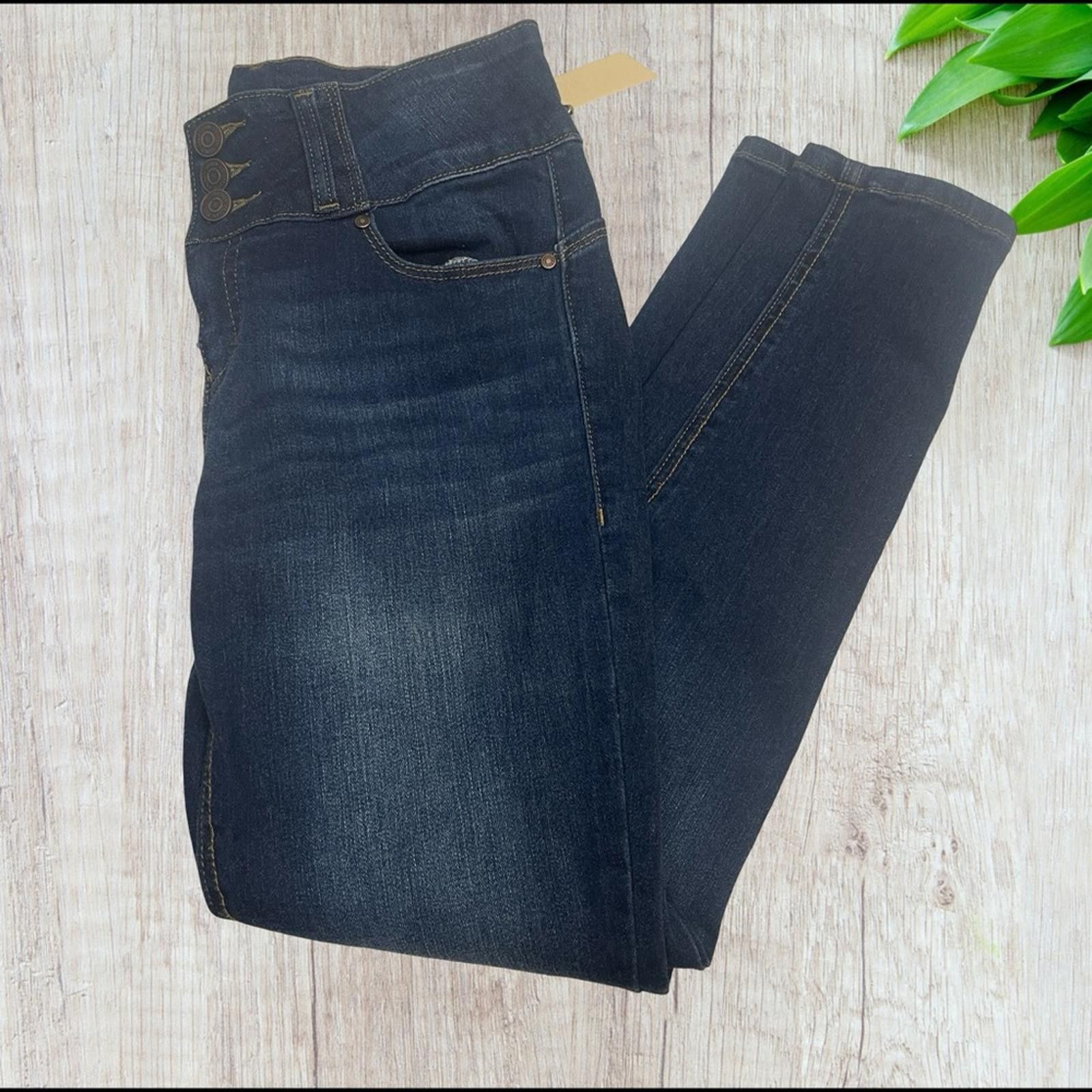 Other ENJEAN Dark Blue Jeans in size 3 NWOT Size 30" / US 8 / IT 44 - 3 Thumbnail
