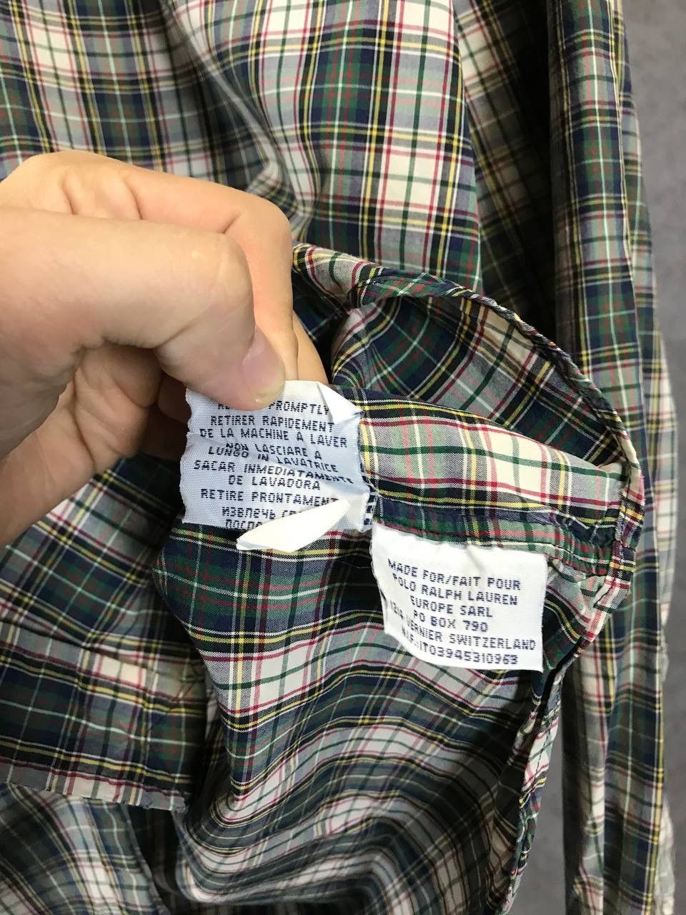 Polo Ralph Lauren Polo Ralph Lauren vintage designer logo shirt Size US M / EU 48-50 / 2 - 6 Thumbnail
