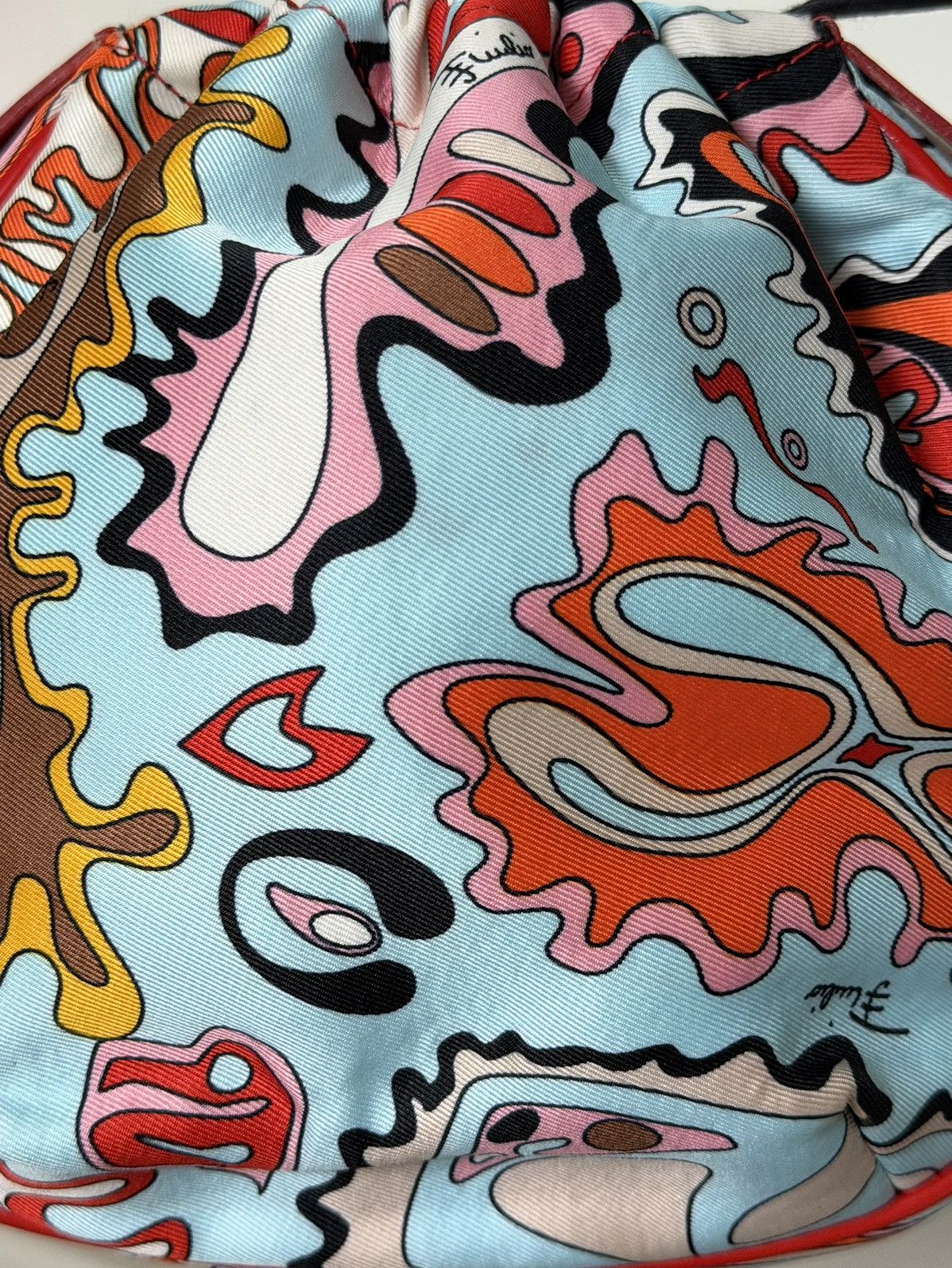Emilio Pucci EMILIO PUCCI Spring Summer 2005 Drawstring Bag Size ONE SIZE - 6 Thumbnail