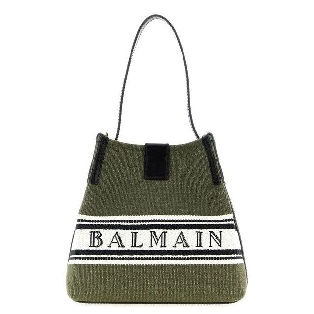 Balmain BALMAIN Release Medium Green Tote Bag New & Authentic Size ONE SIZE - 1 Thumbnail