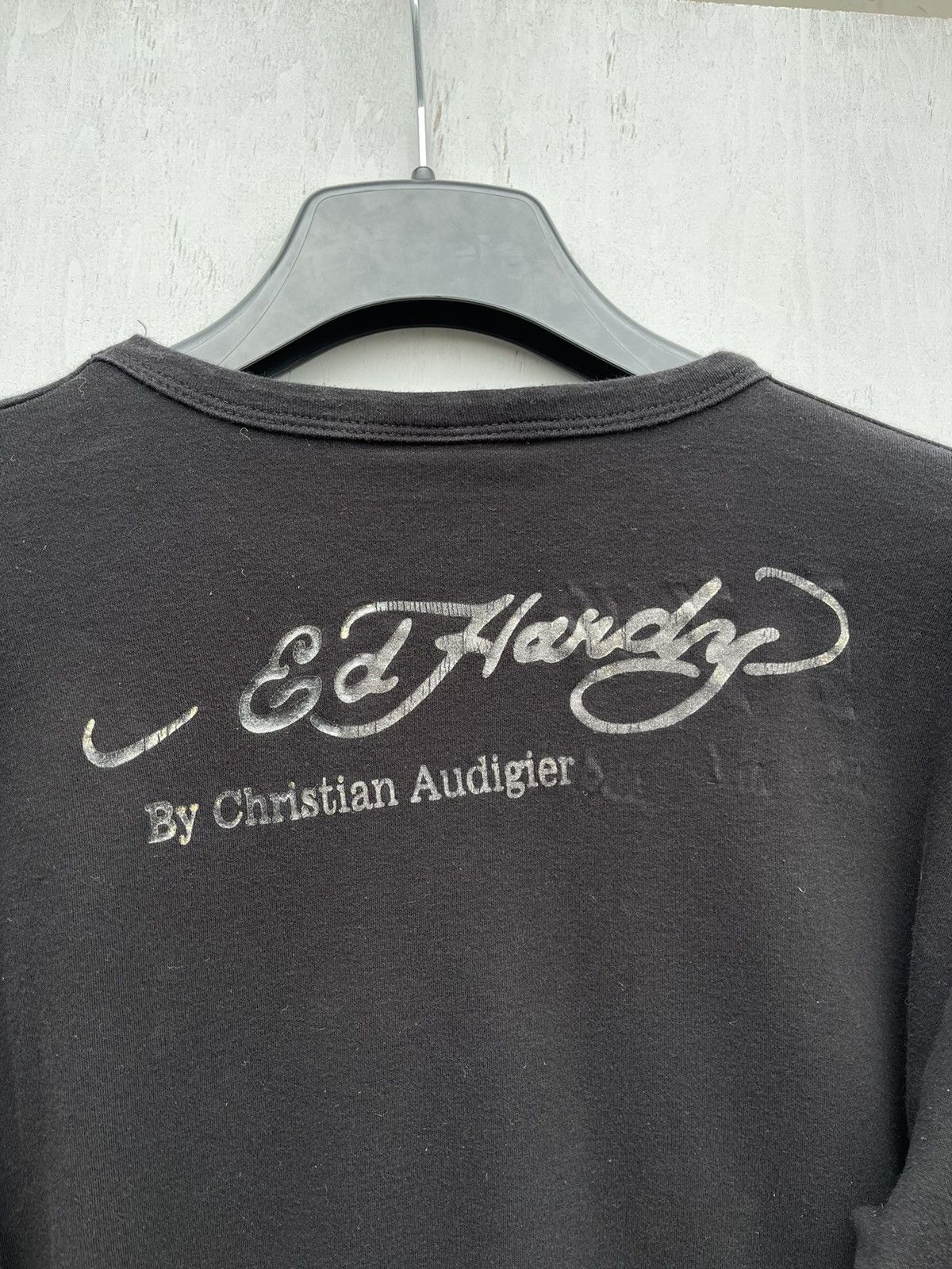 Affliction Ed Hardy Big Print Rhinestones Y2k Street Style Long Sleeve Size US M / EU 48-50 / 2 - 11 Thumbnail